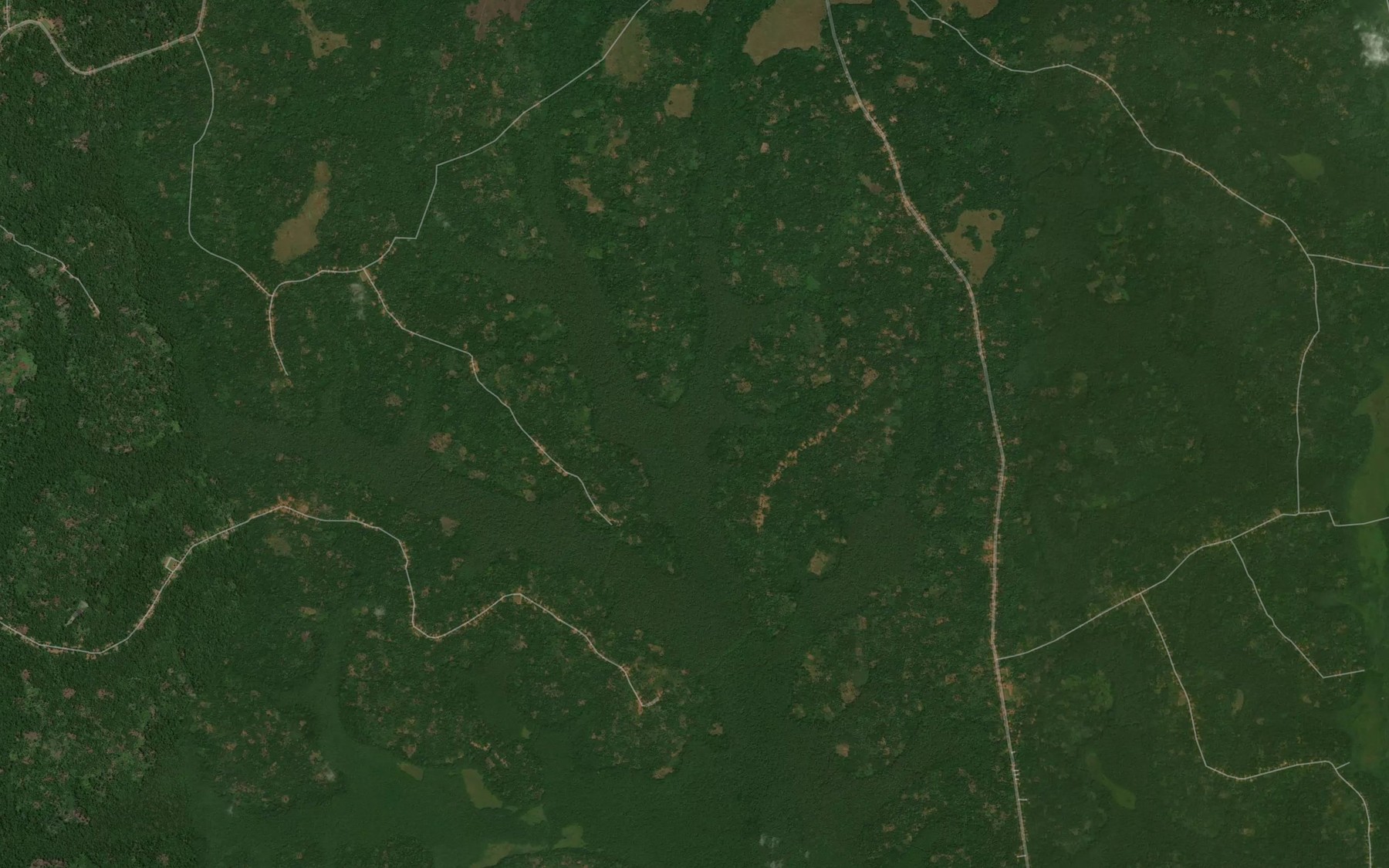 Satellite map of the Dumbi