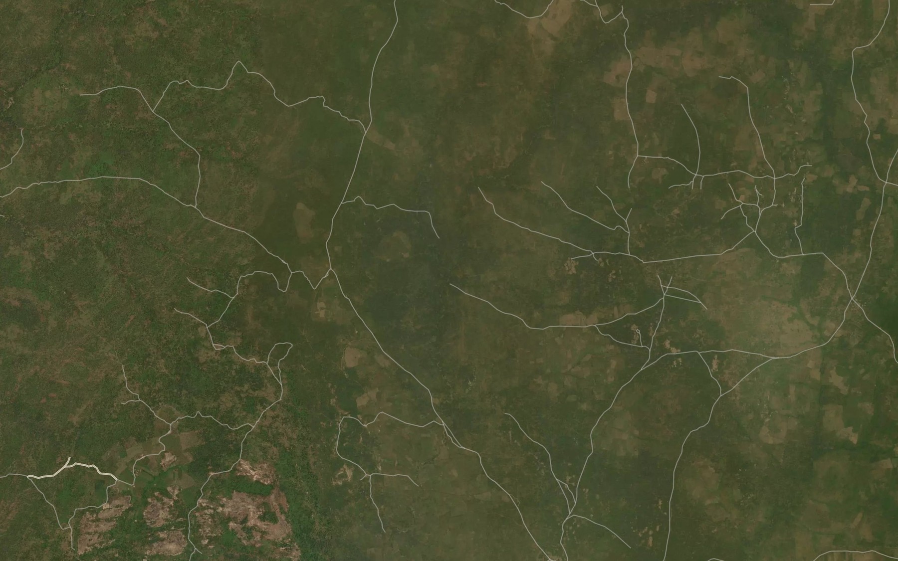 Satellite map of the River Owanrin