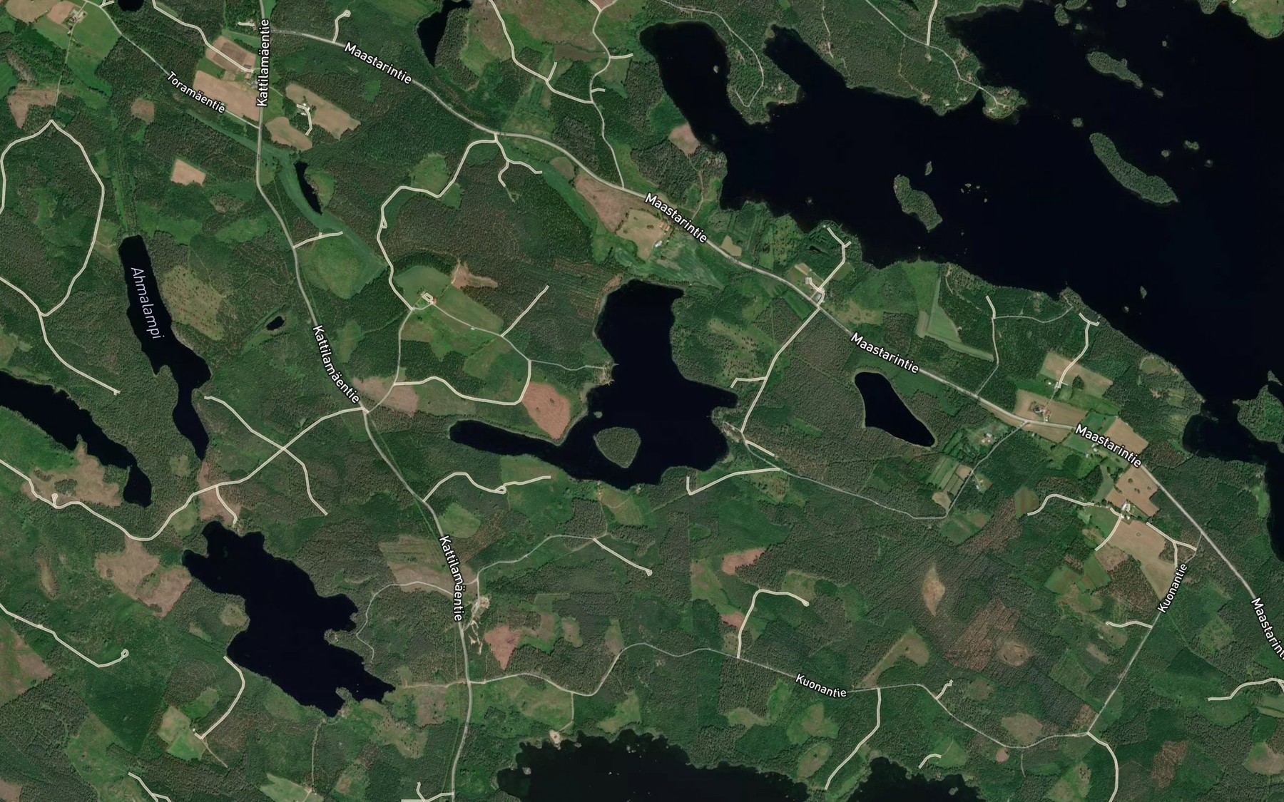 Satellite map of the Majoolampi