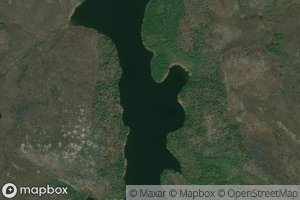 Satellite map of the Hollingworth Lake