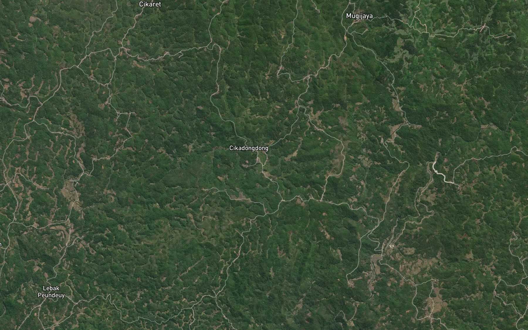Satellite map of the Ci Karas