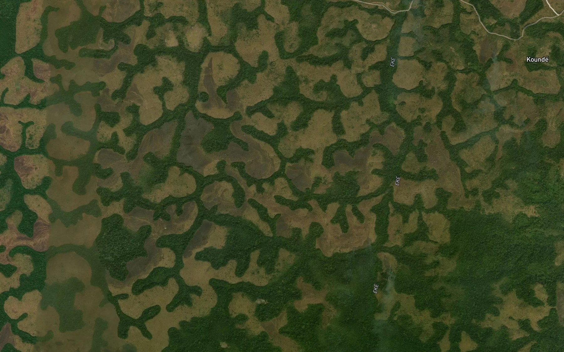 Satellite map of the Ndoun
