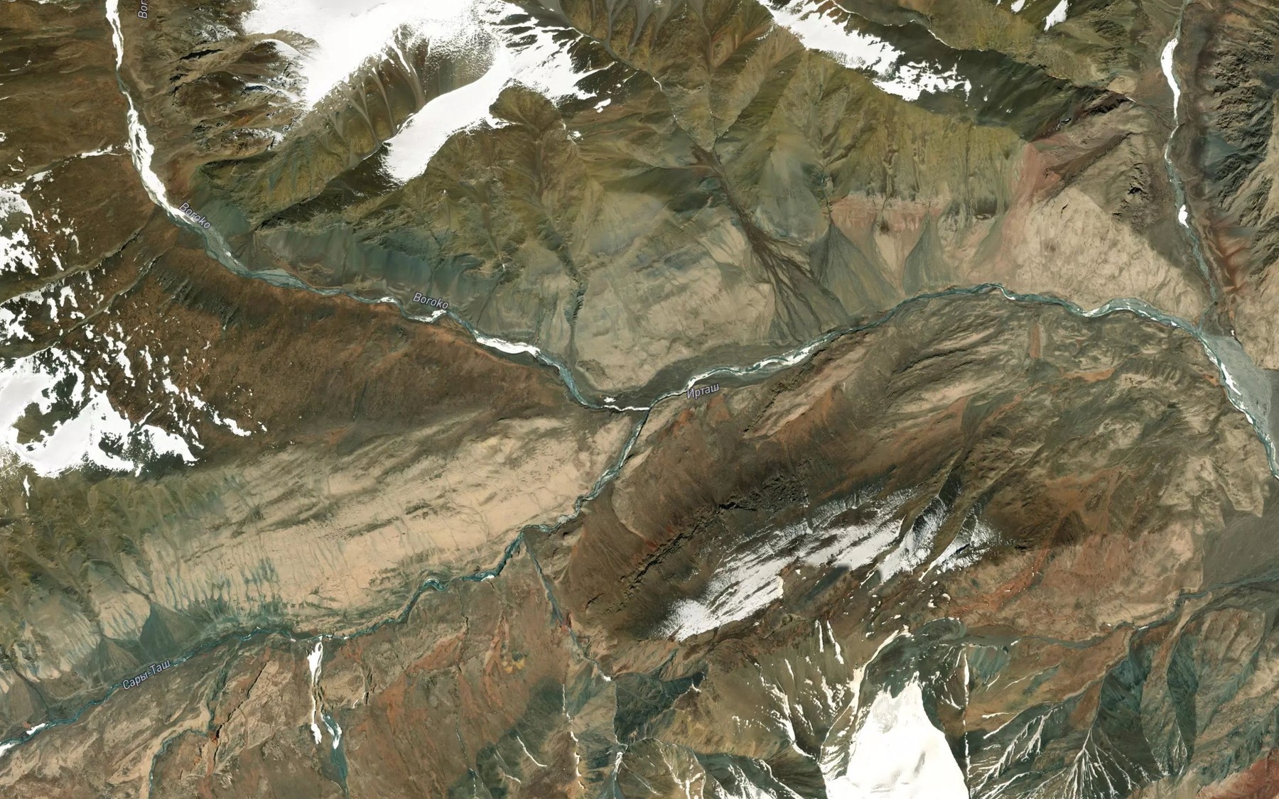 Satellite map of the Boroko