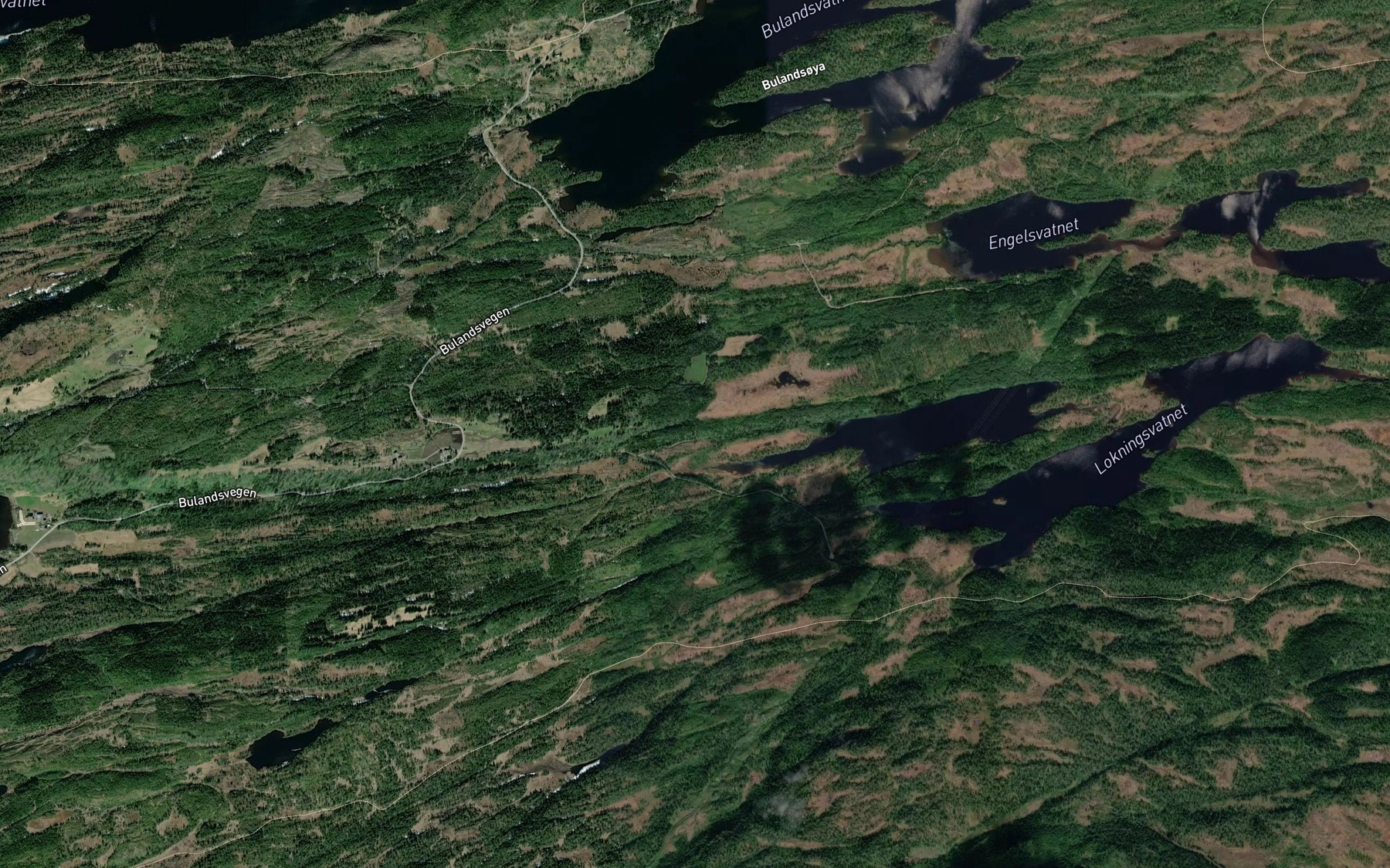 Satellite map of the Tronkbekken