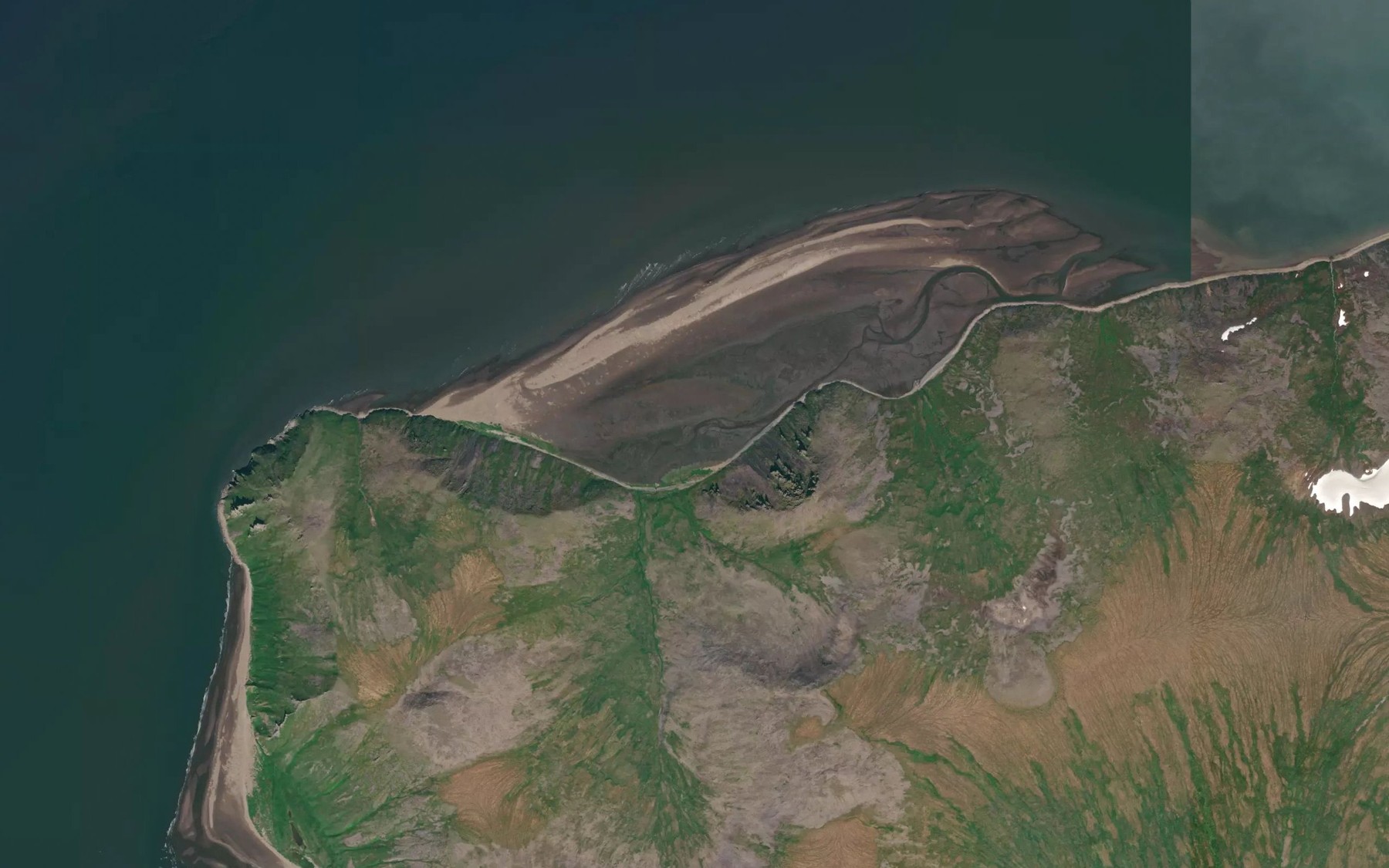 Satellite map of the Windy Cove