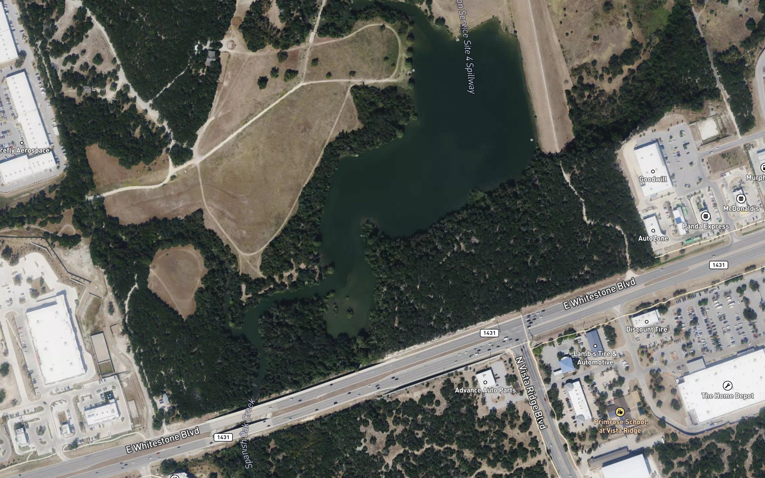 Soil Conservation Service Site 4 Reservoir