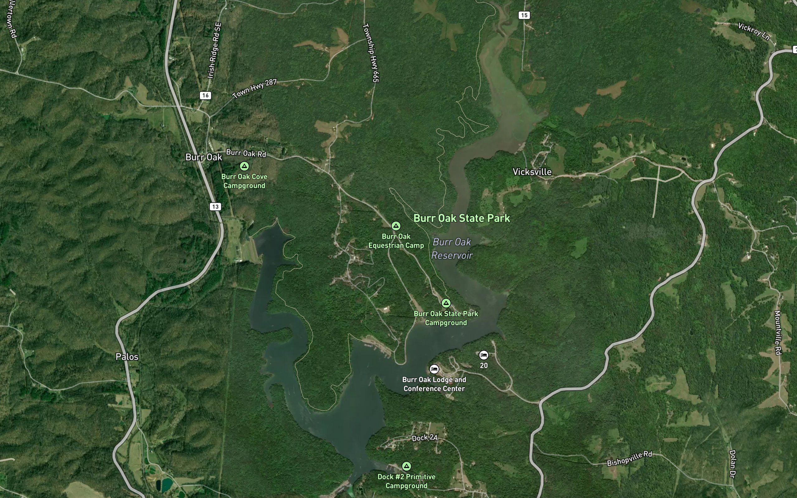 Burr Oak Reservoir