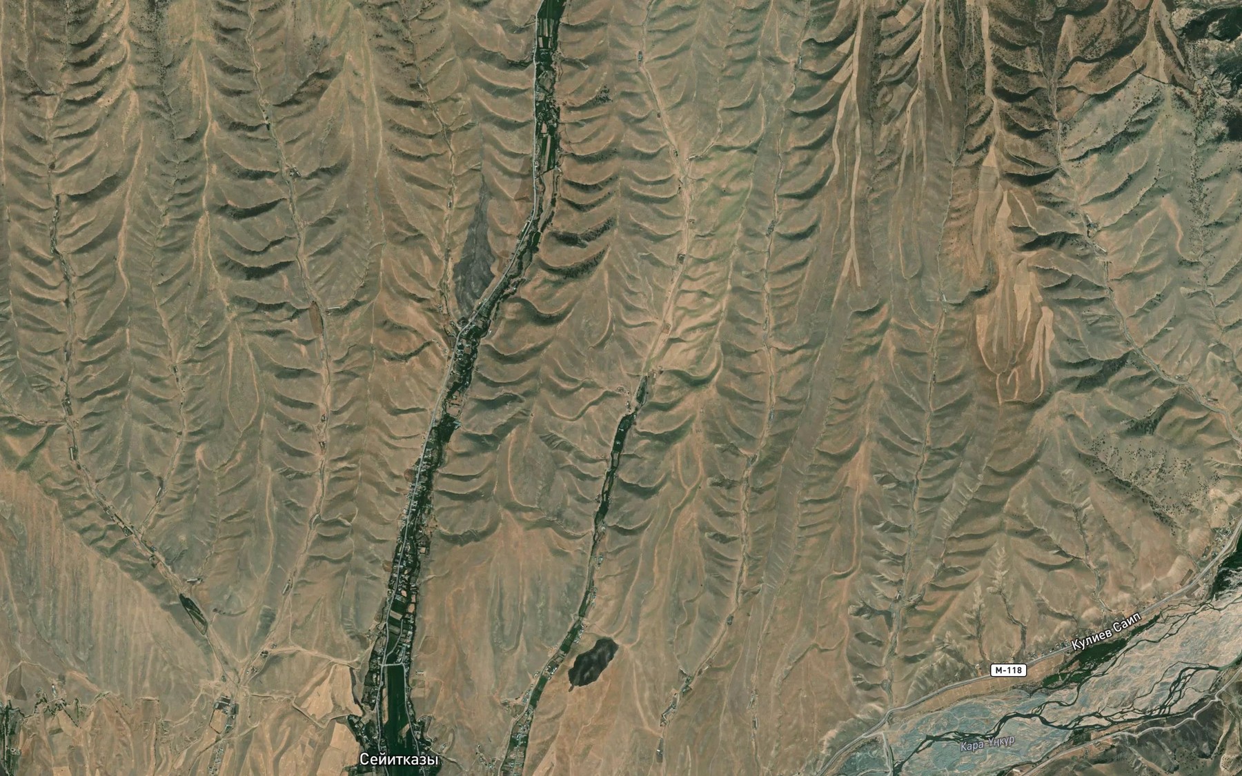 Satellite map of the Rodnik Sasyk-Bulak