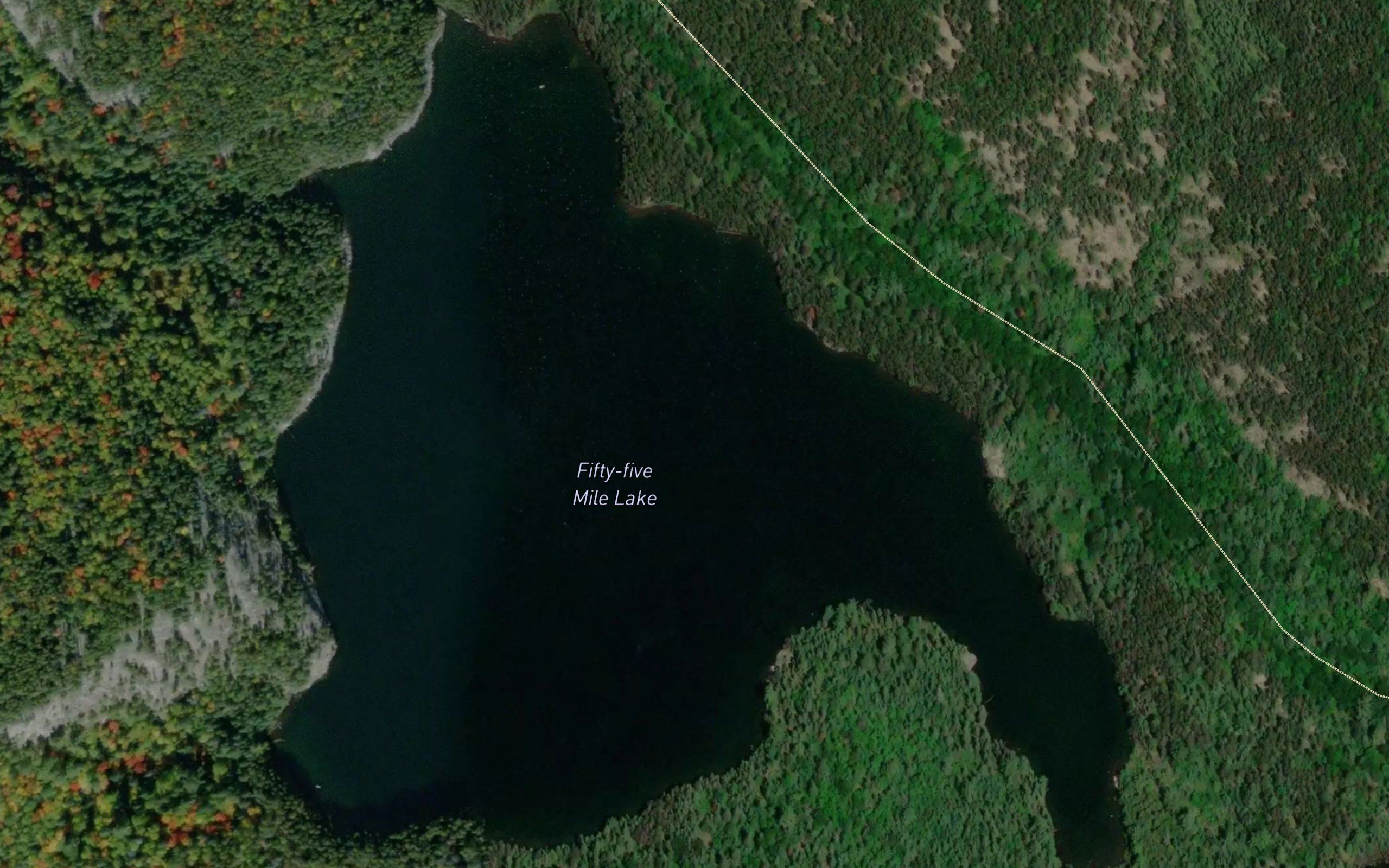 Fifty-five Mile Lake
