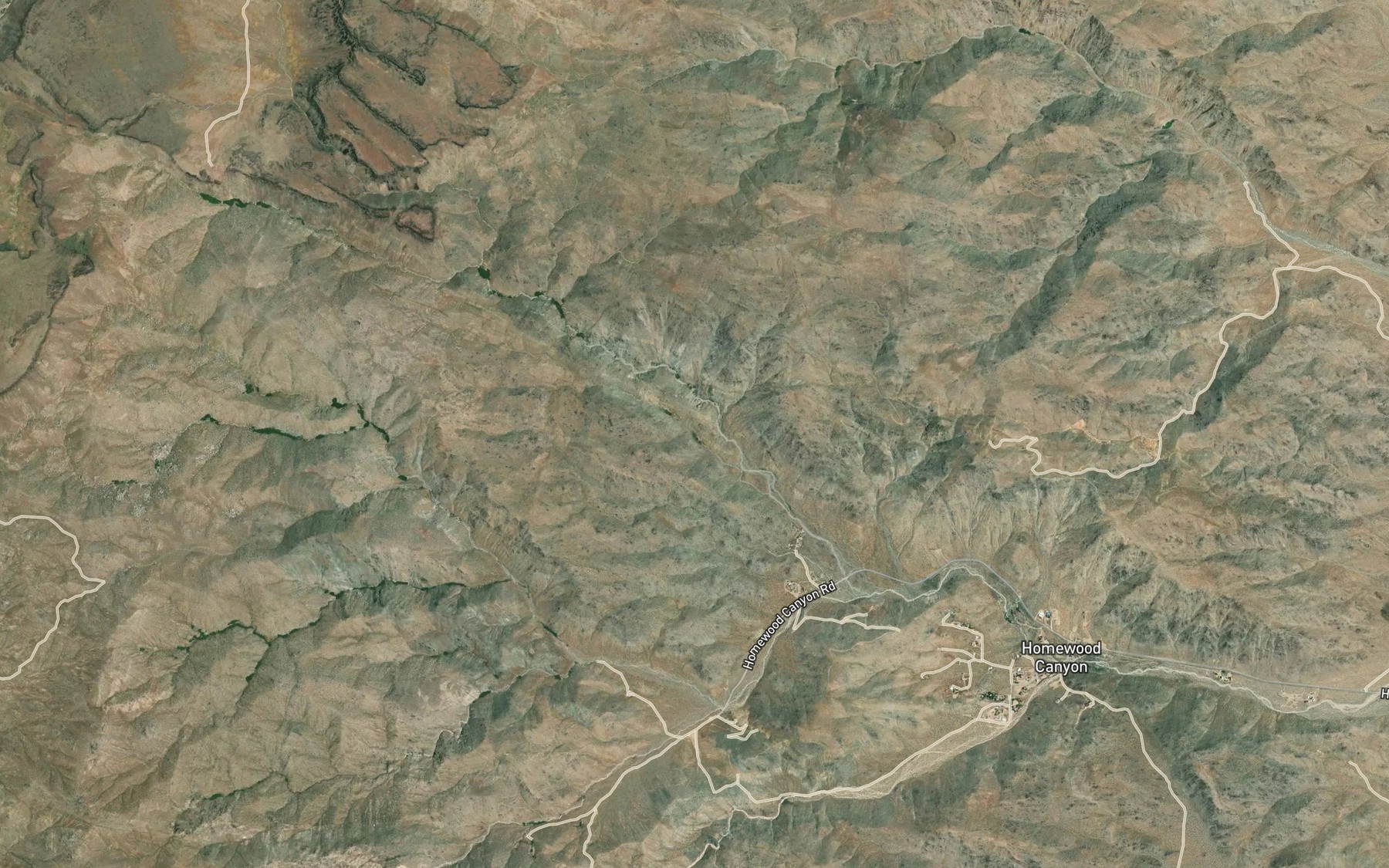 Satellite map of the Alpha Spring