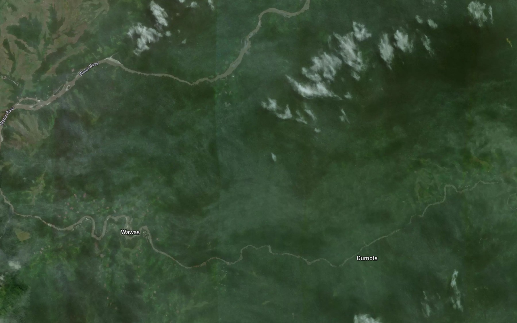 Satellite map of the Mount Tonn