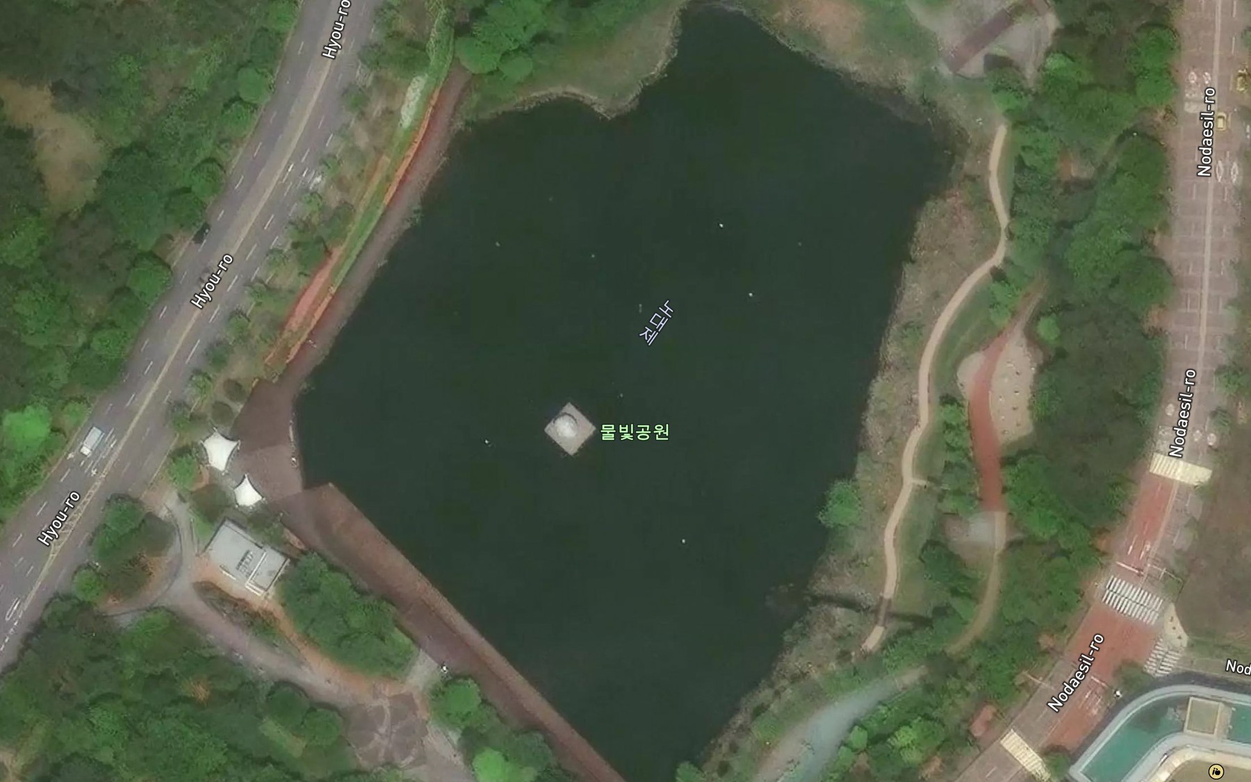 Satellite map of the Nodaeje