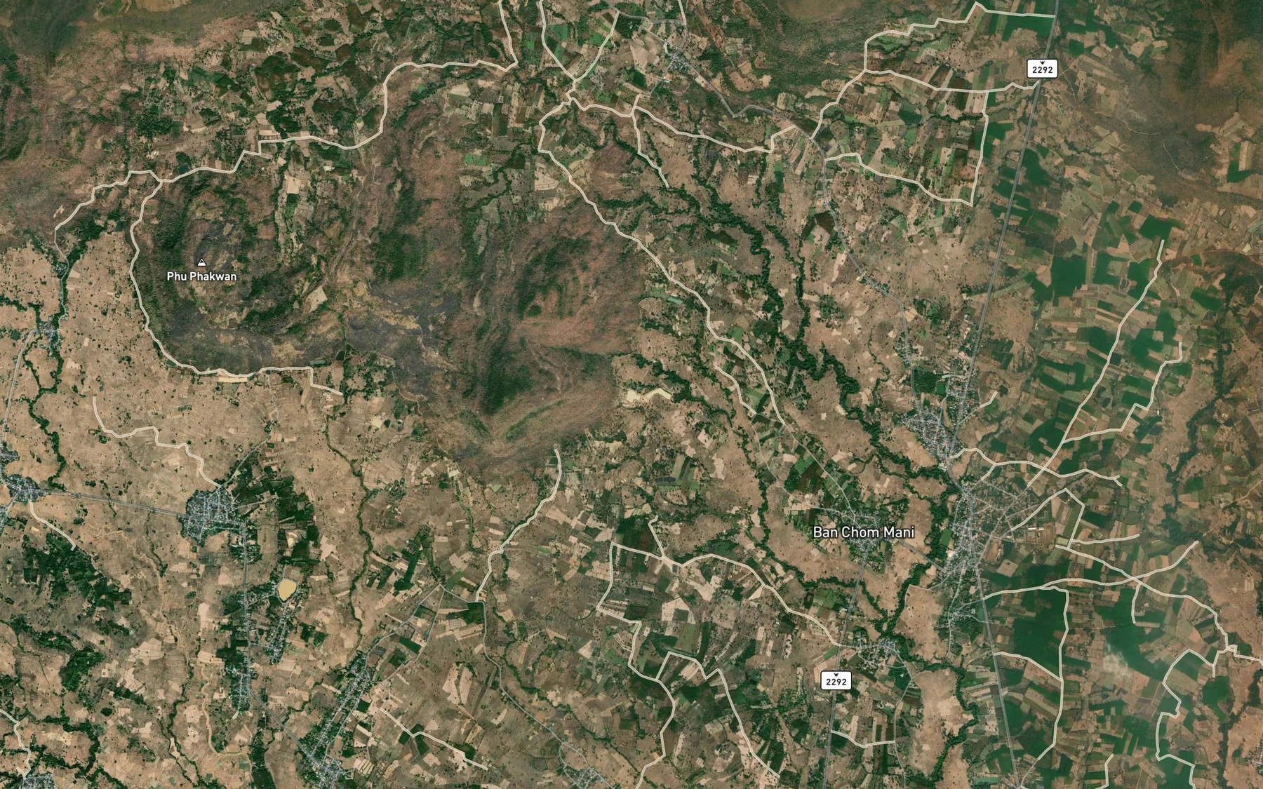 Satellite map of the Nong Yang
