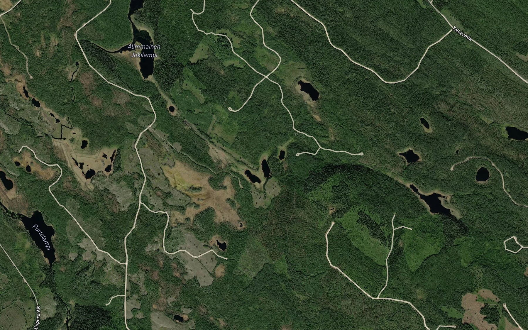 Satellite map of the Paalammit