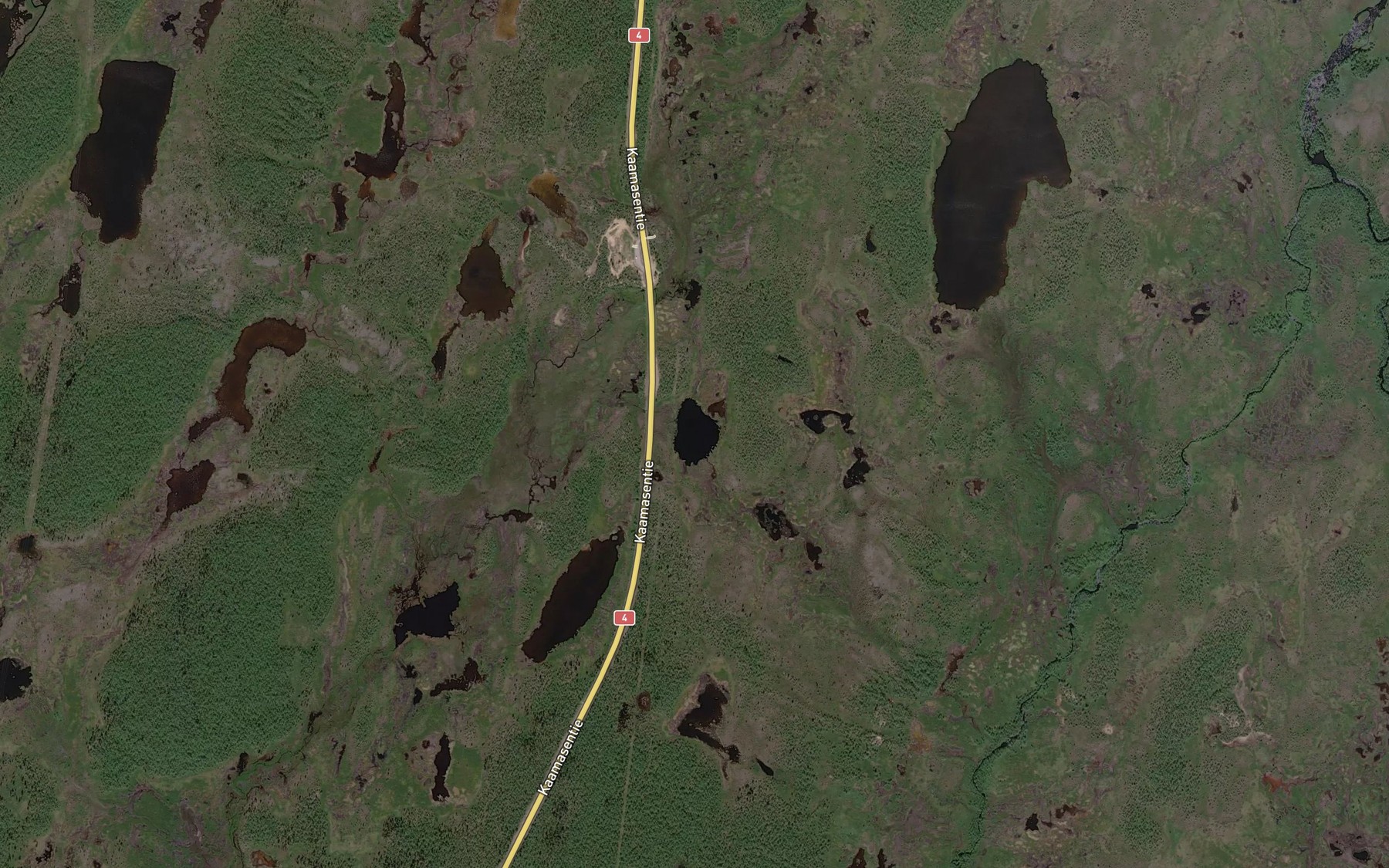 Satellite map of the Viettuujavri