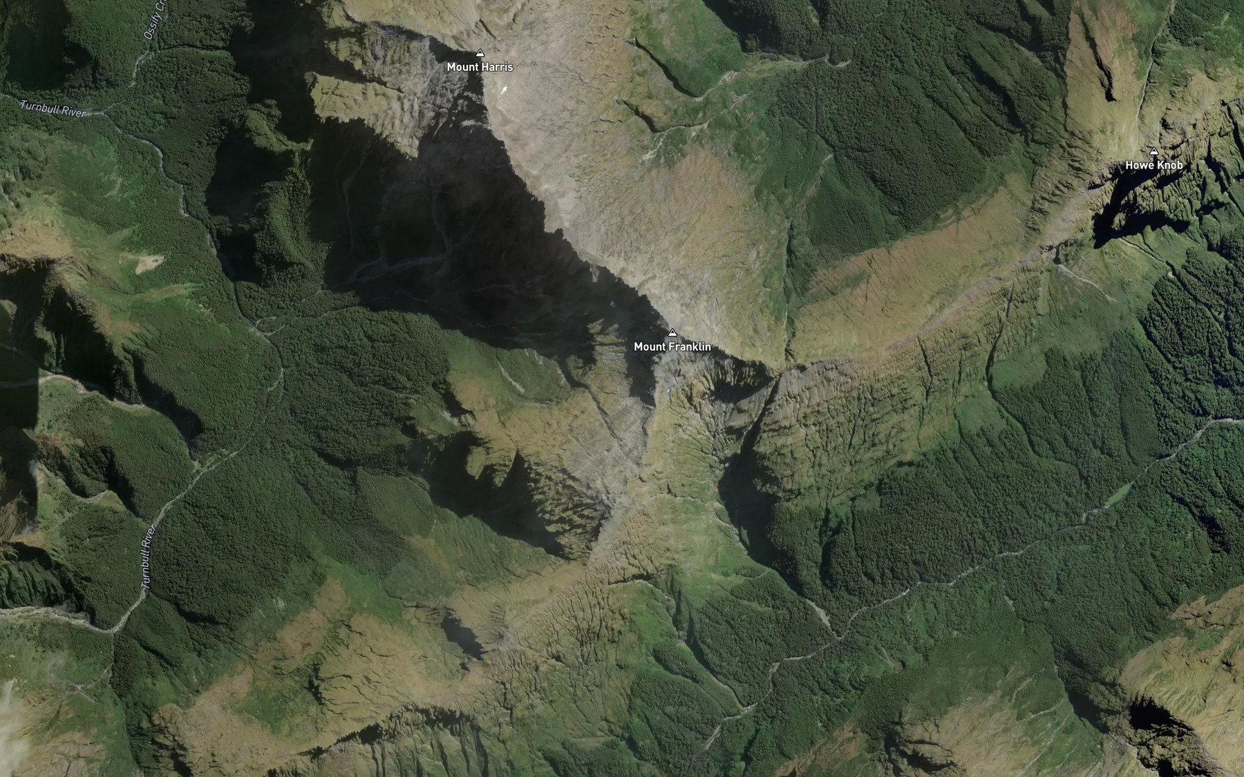 Satellite map of the Deepworn Torrent