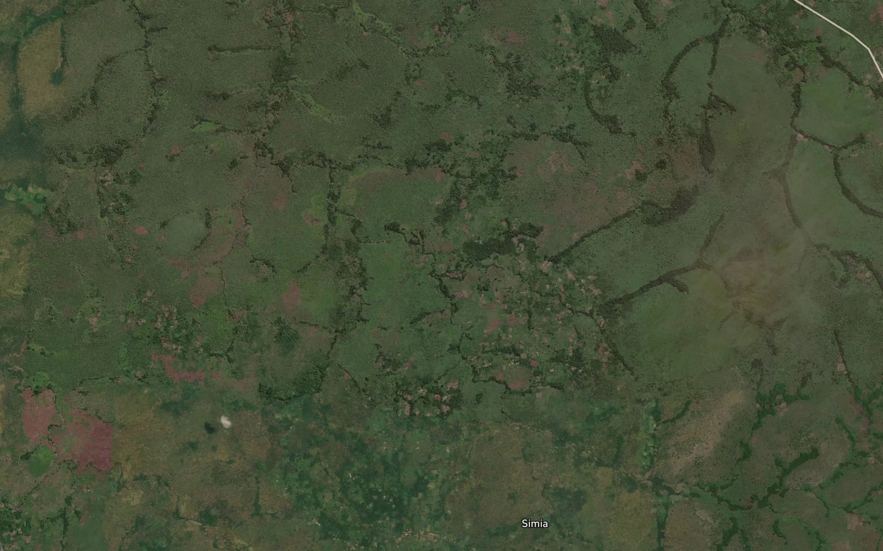 Satellite map of the GIria