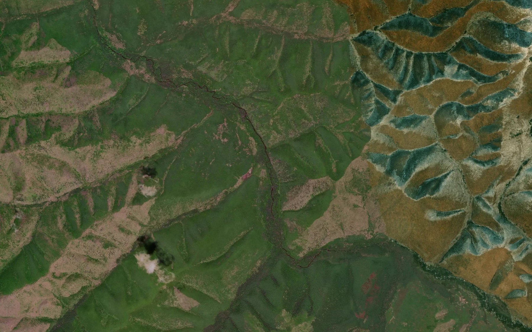 Satellite map of the Temnyy