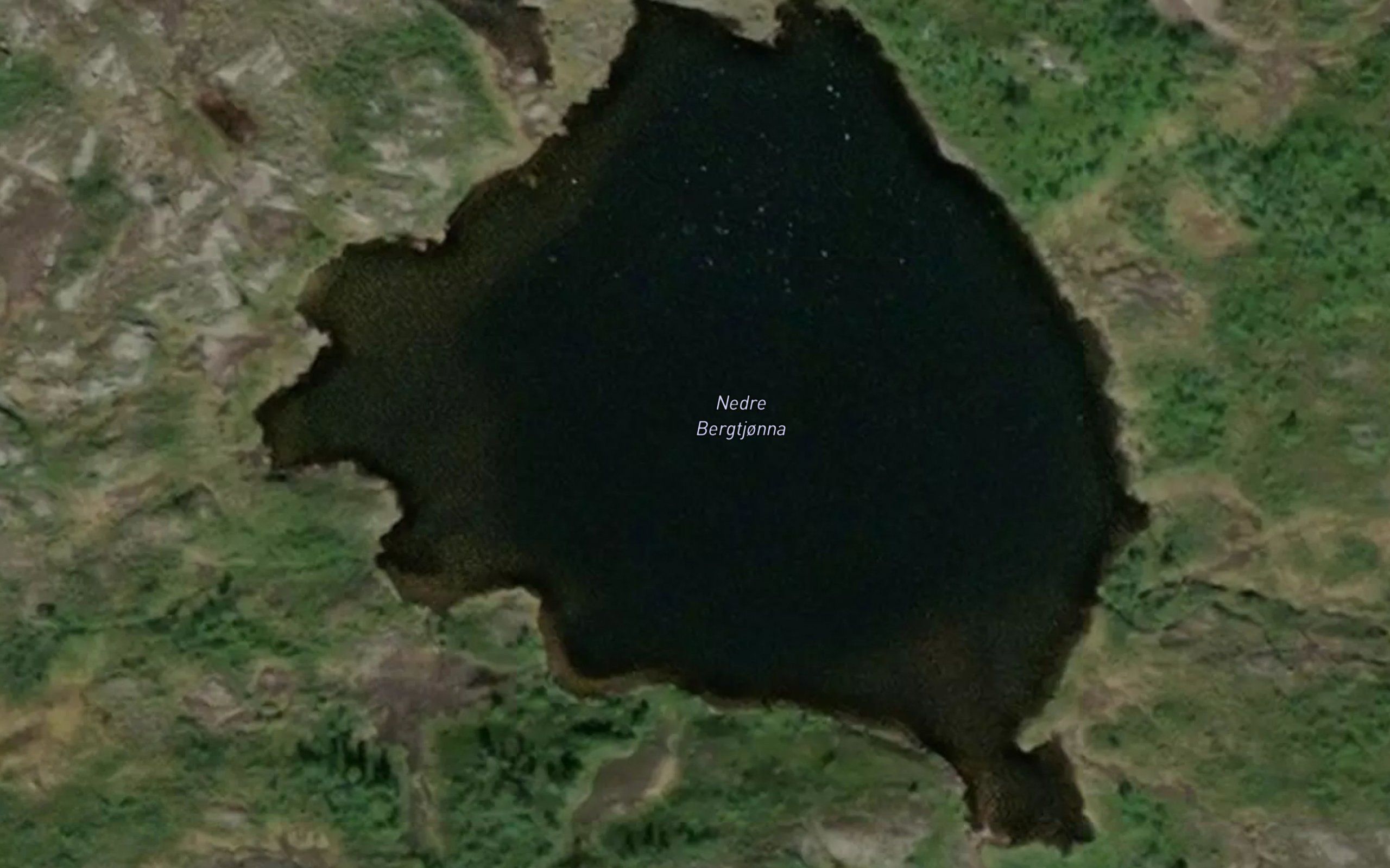 Bergtjorna,nedre