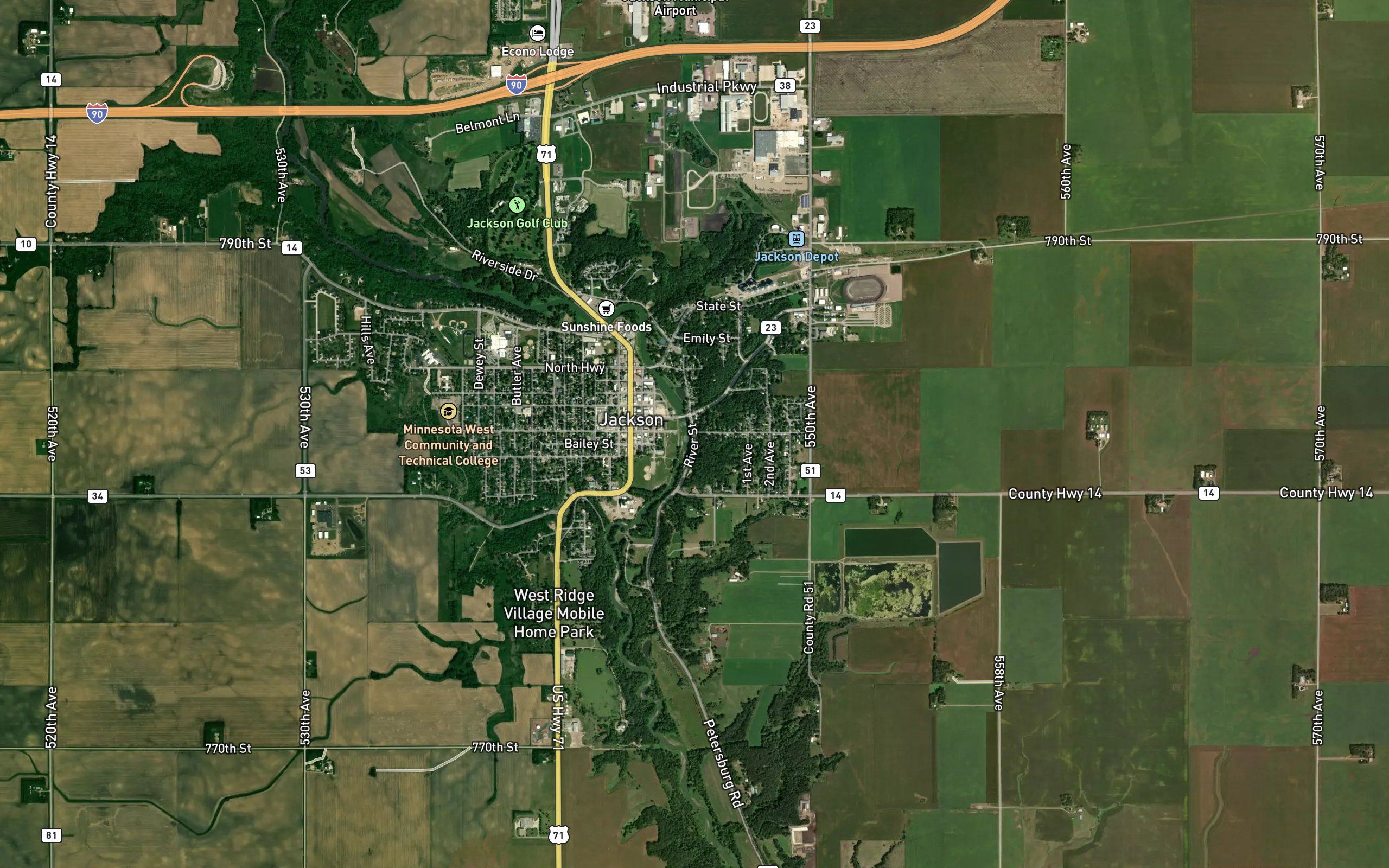 Des Moines River Reservoir