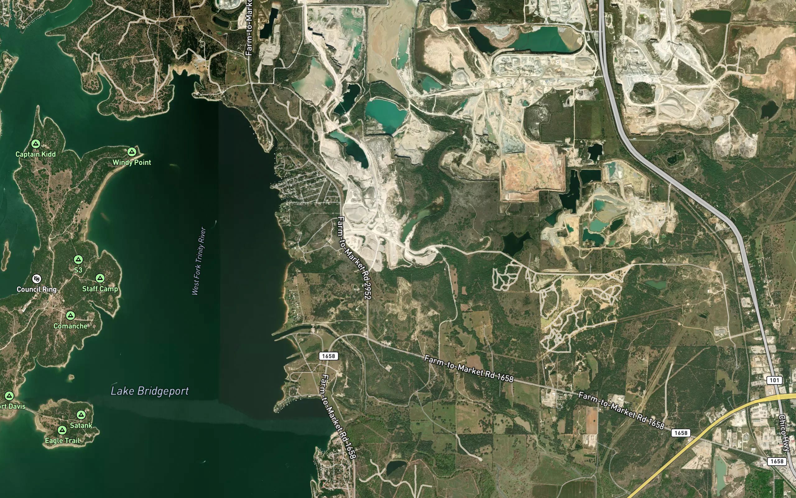 Lone Star Industries Lake