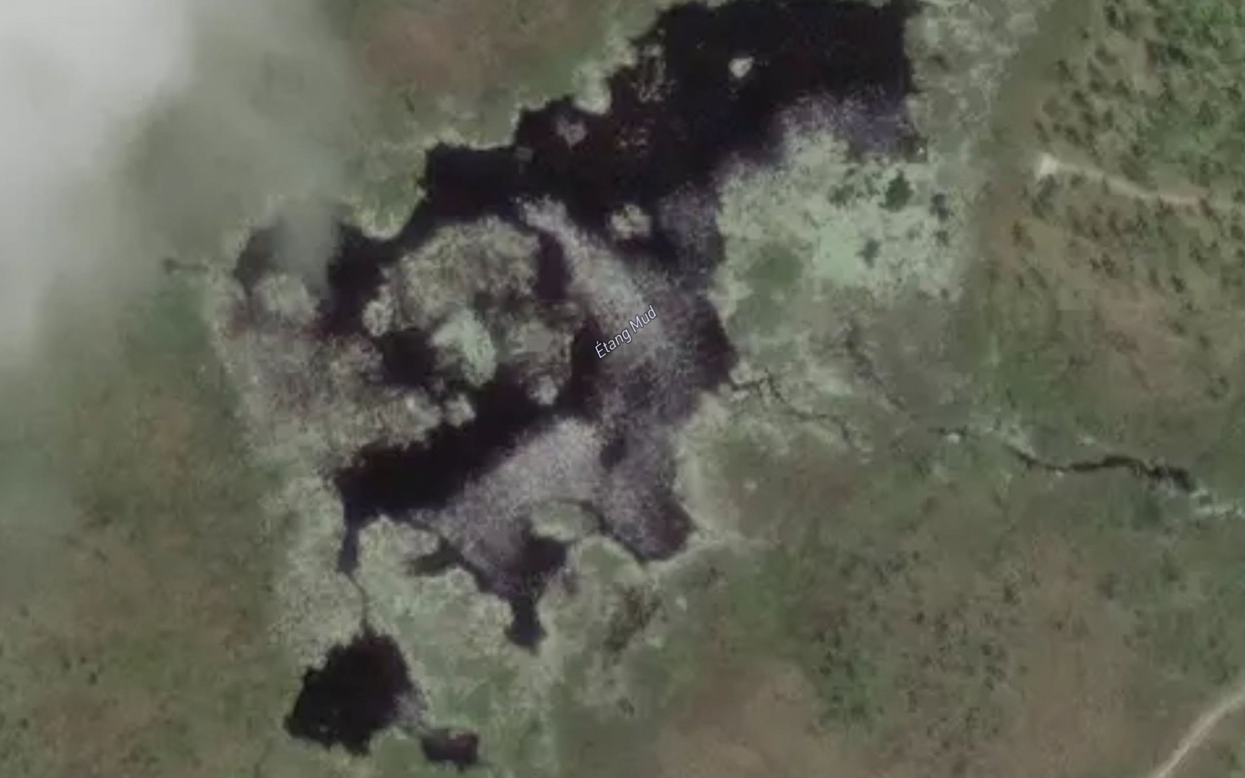 Satellite map of the Etang Mud