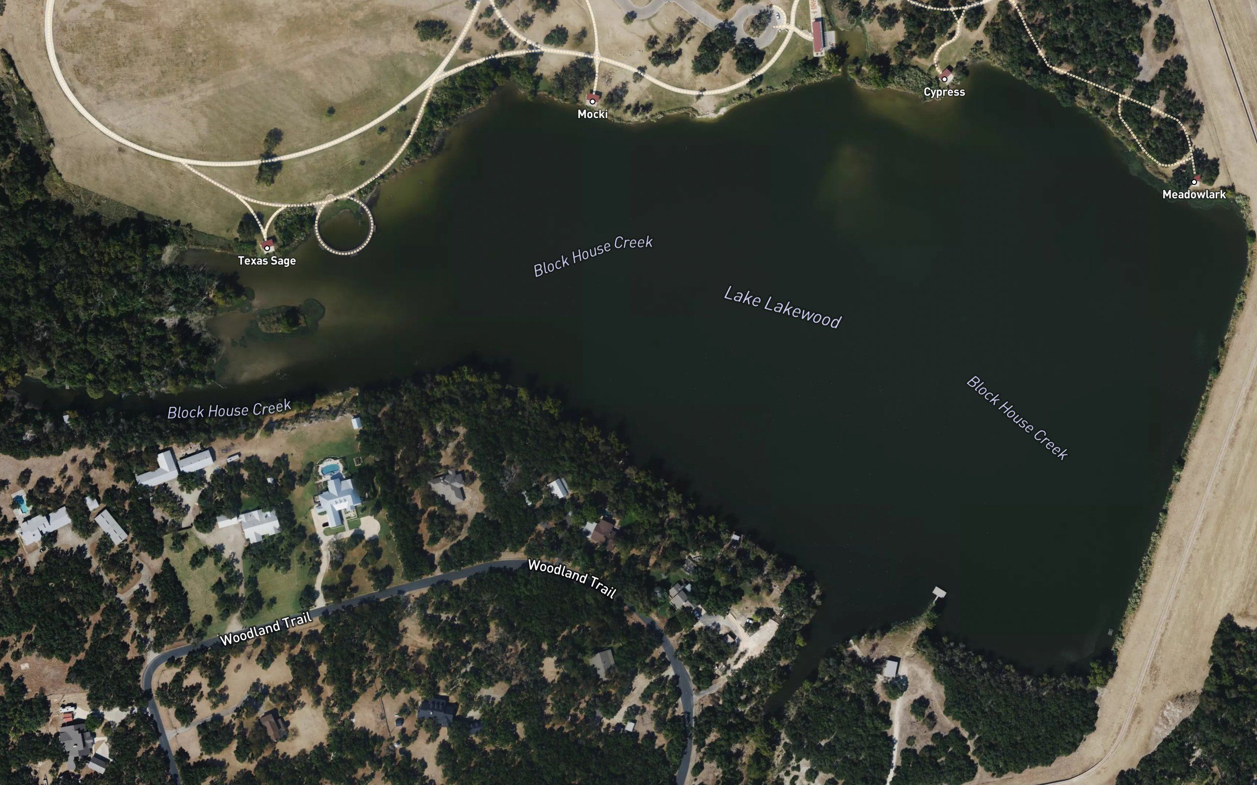 Soil Conservation Service Site 3 Reservoir