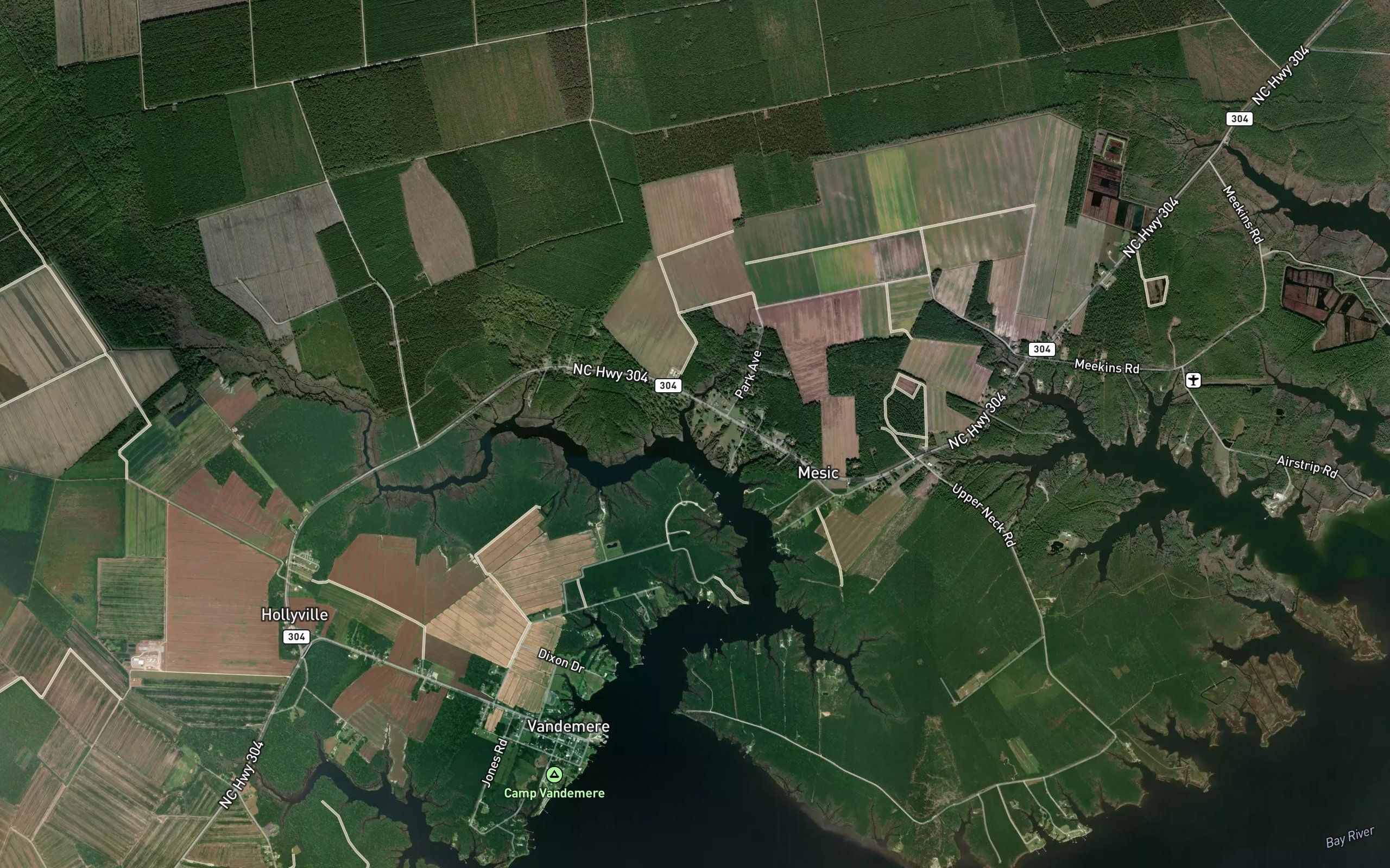 Little Vandemere Creek