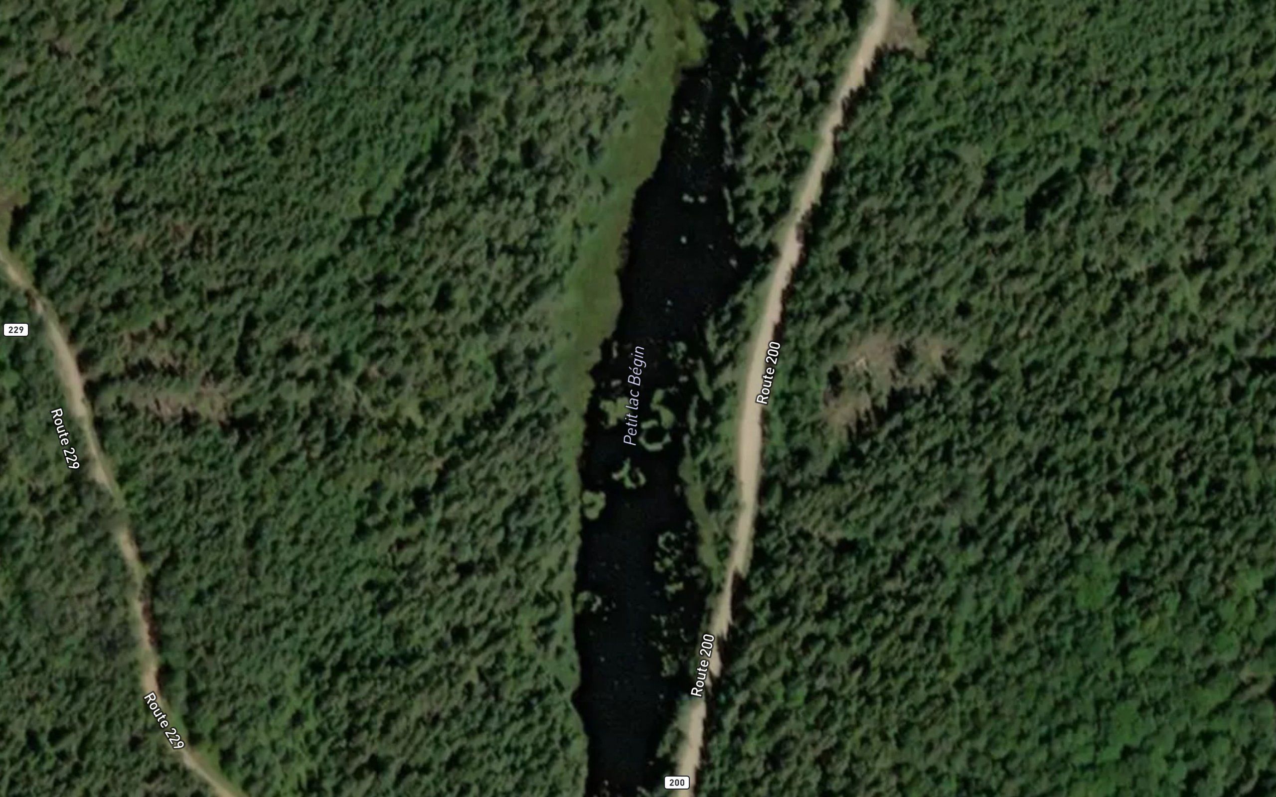 Petit lac Begin
