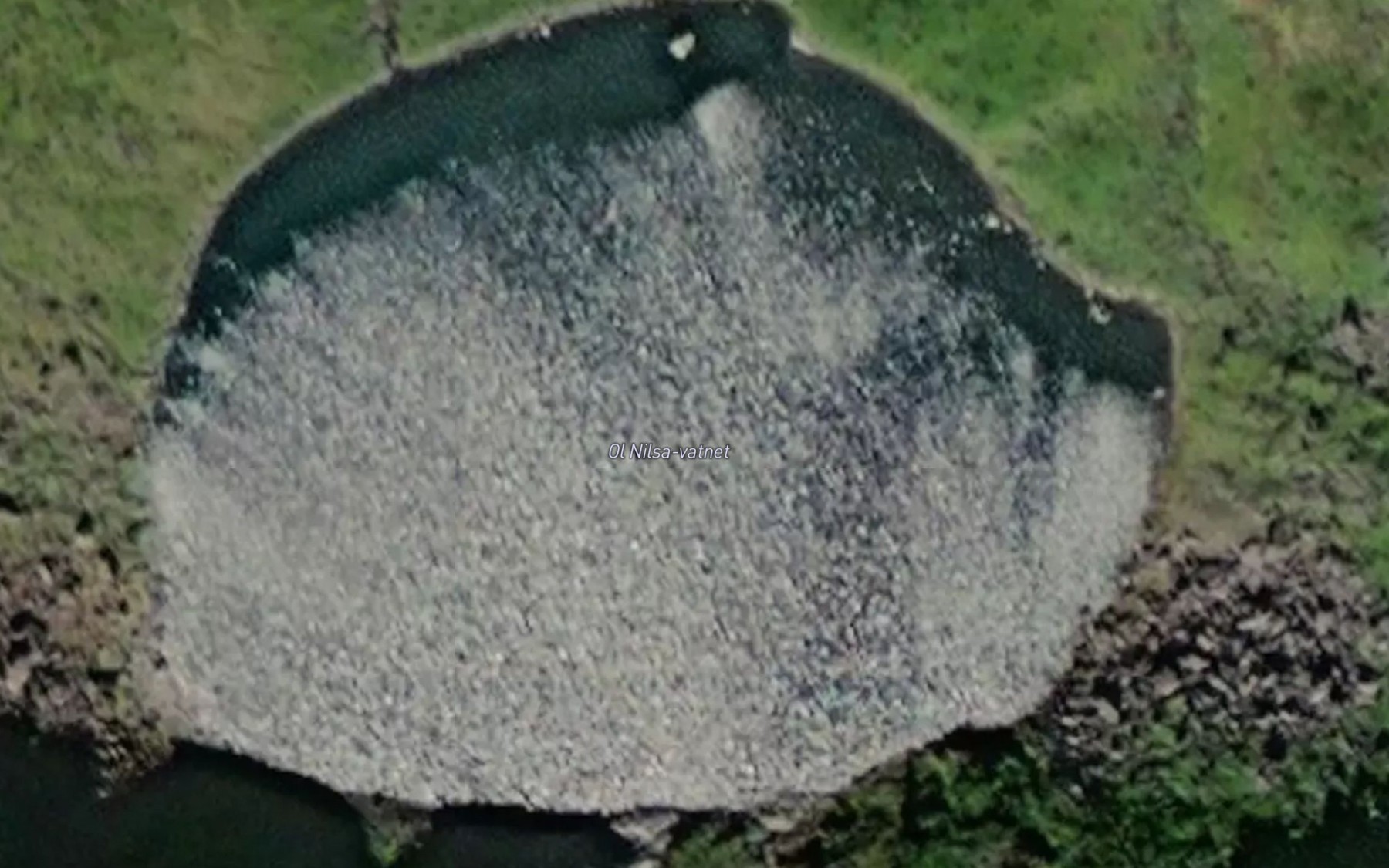 Satellite map of the Olnilsavatnet