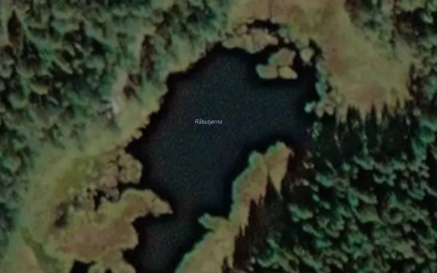 Satellite map of the Rabutjorna