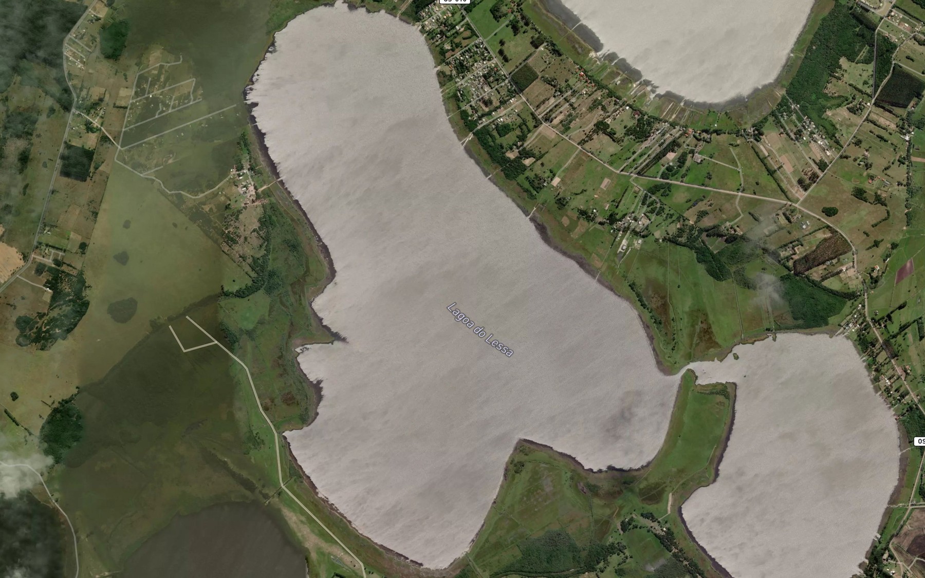 Satellite map of the Lagoa do Lessa