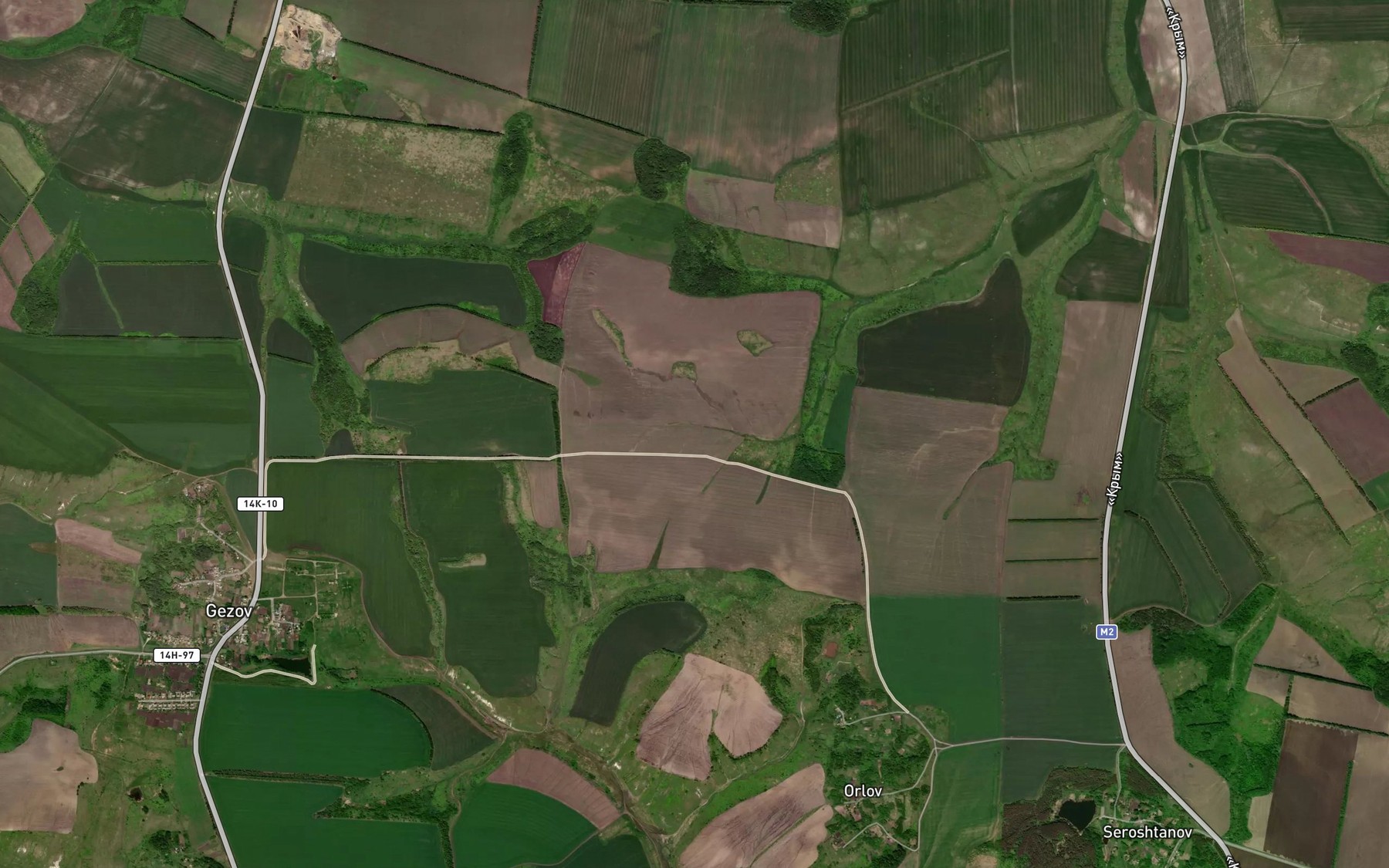 Satellite map of the Balka Sidorina Paseka