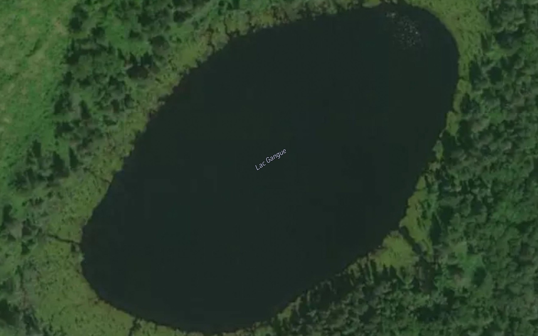 Satellite map of the Lac Gangue