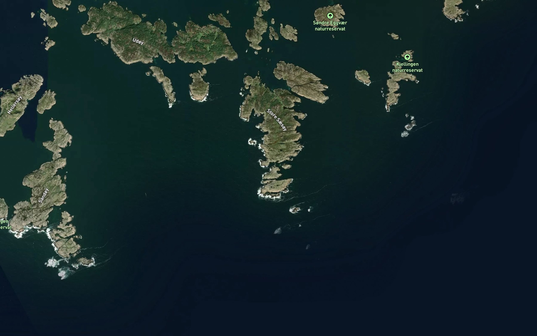 Satellite map of the Arsholmbukta