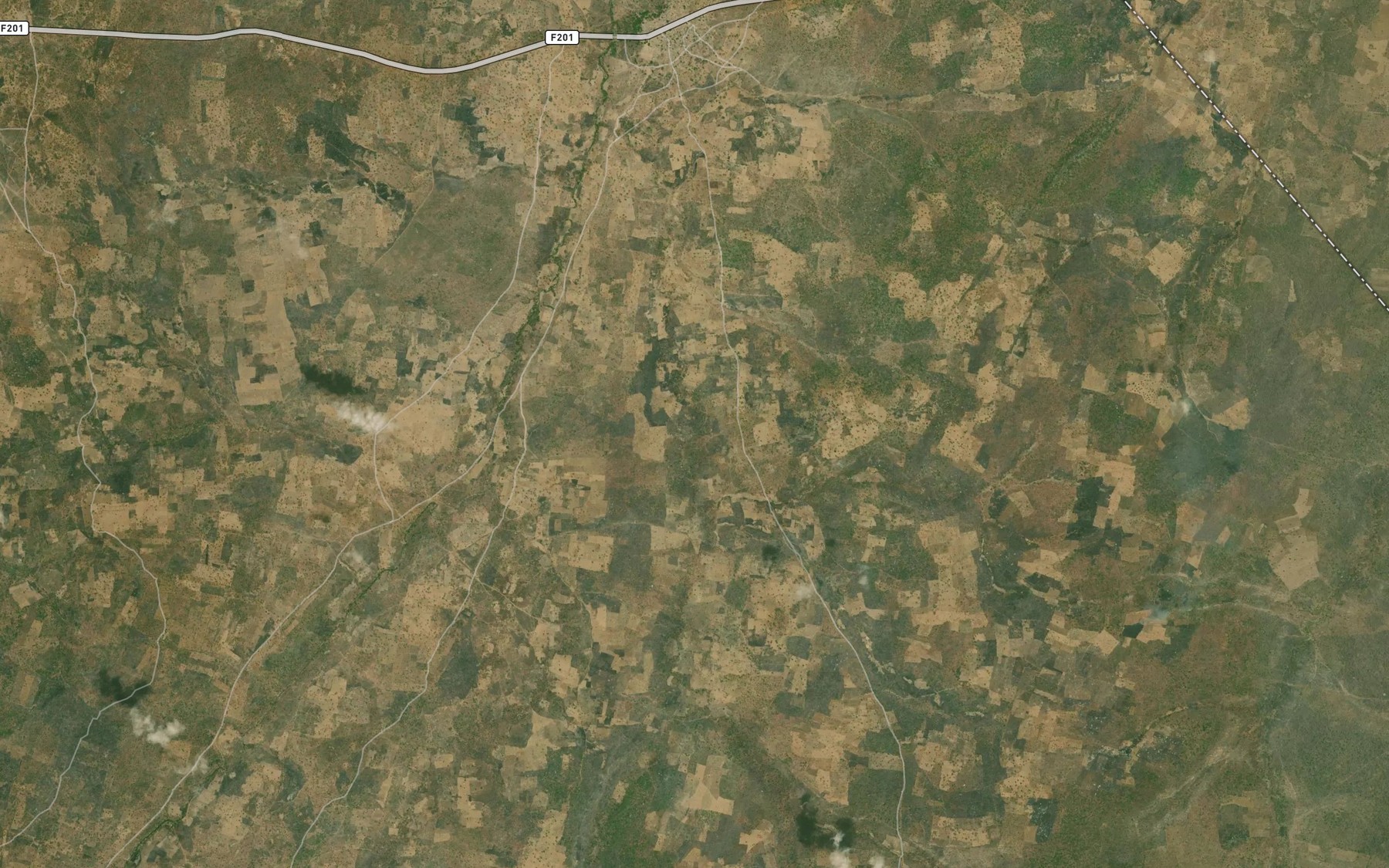 Satellite map of the RiverKurea