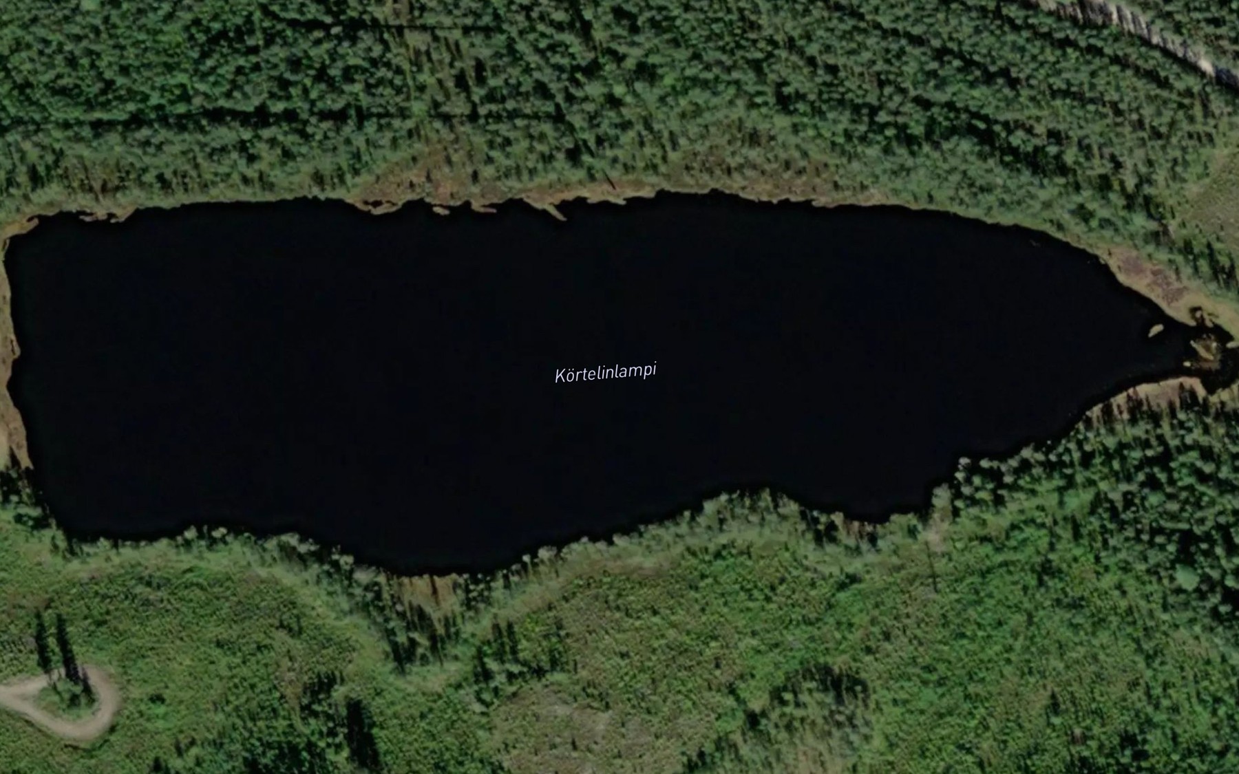 Satellite map of the Kortelinlampi