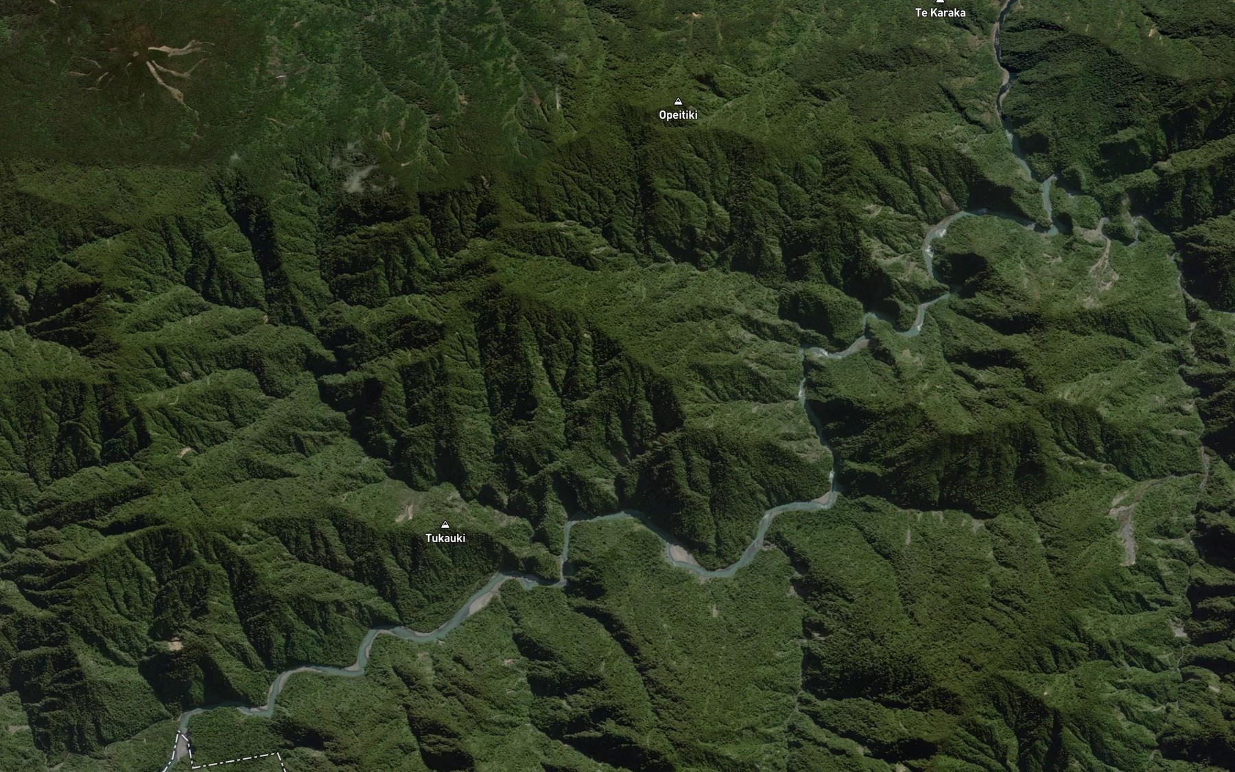 Satellite map of the Sonny's Revenge