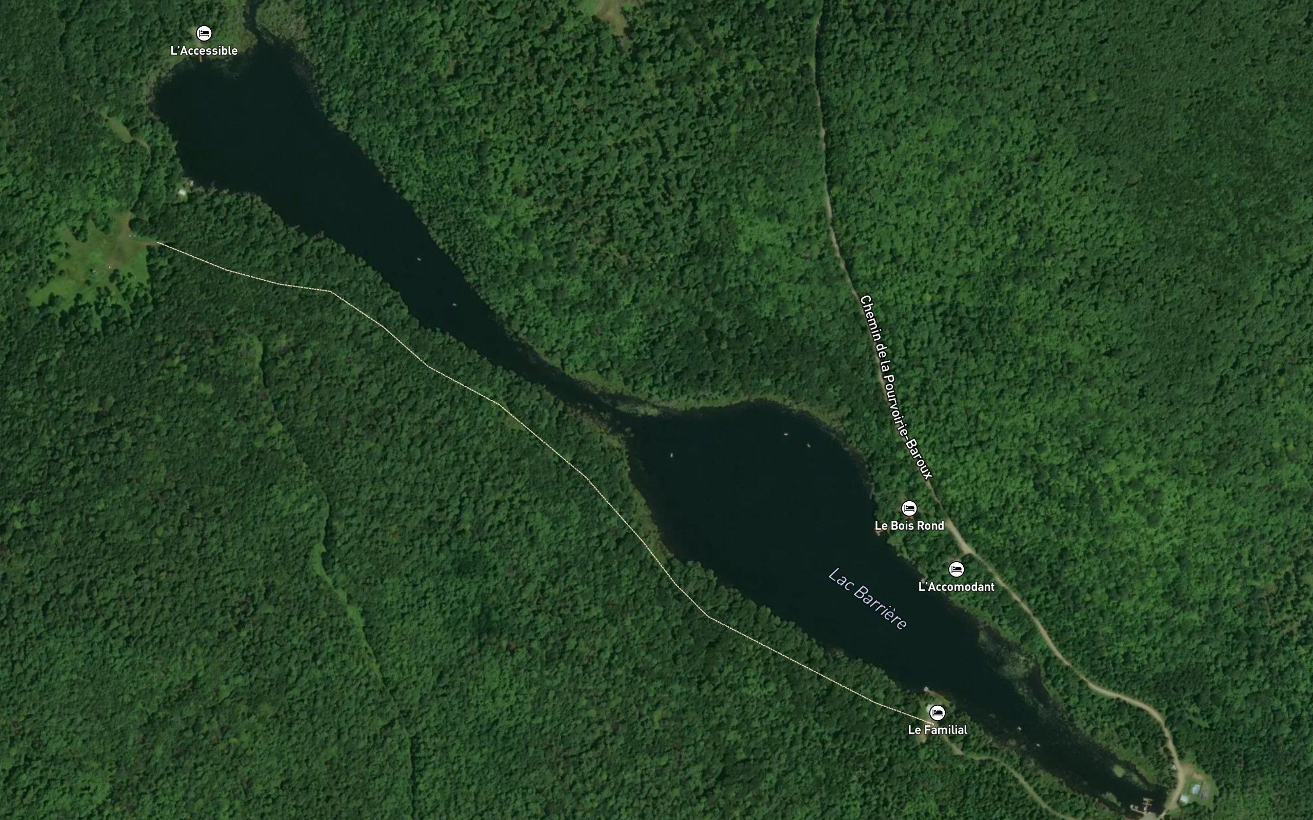 Lac Barriere