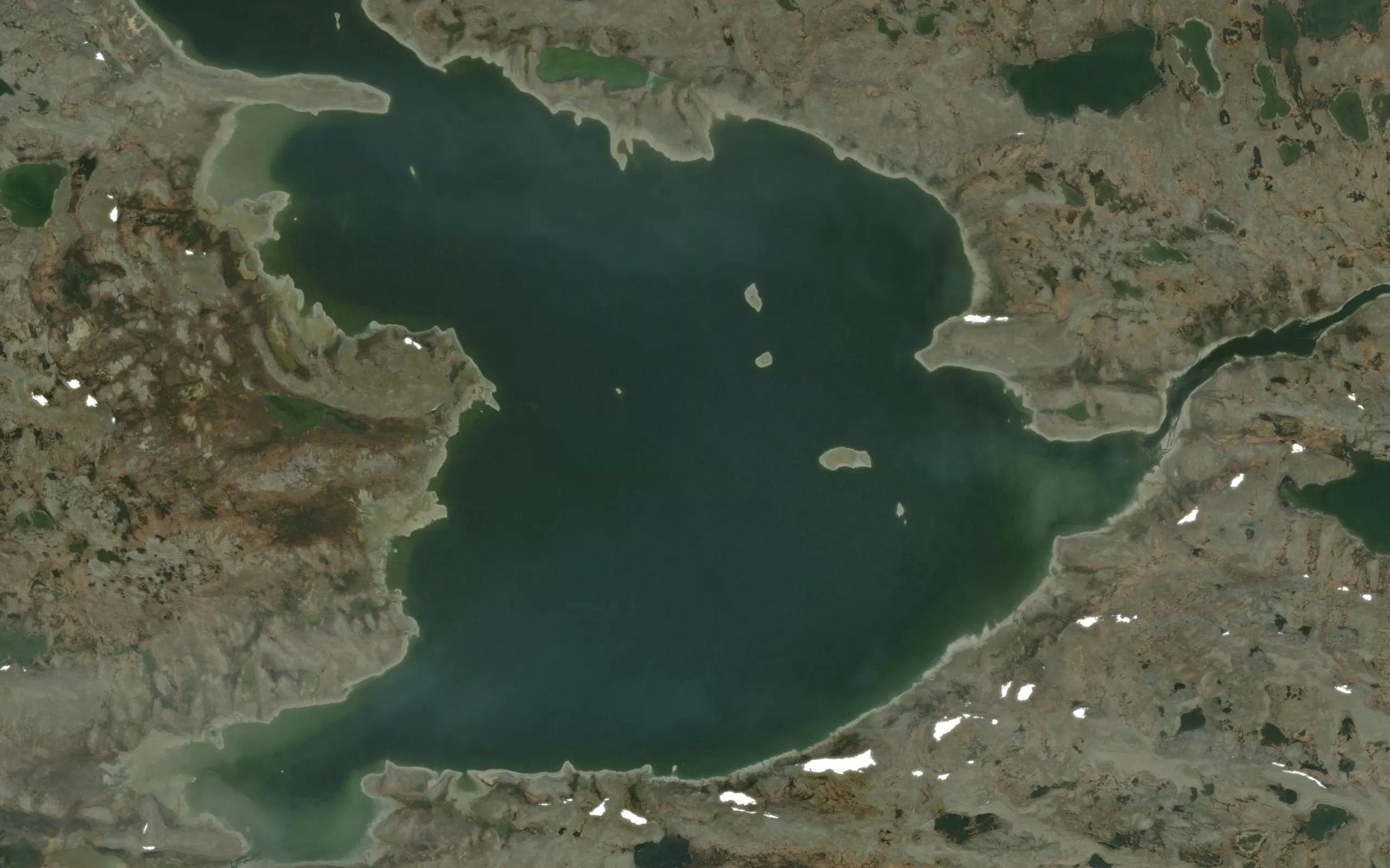 Satellite map of the Lac Tasiujaaluk