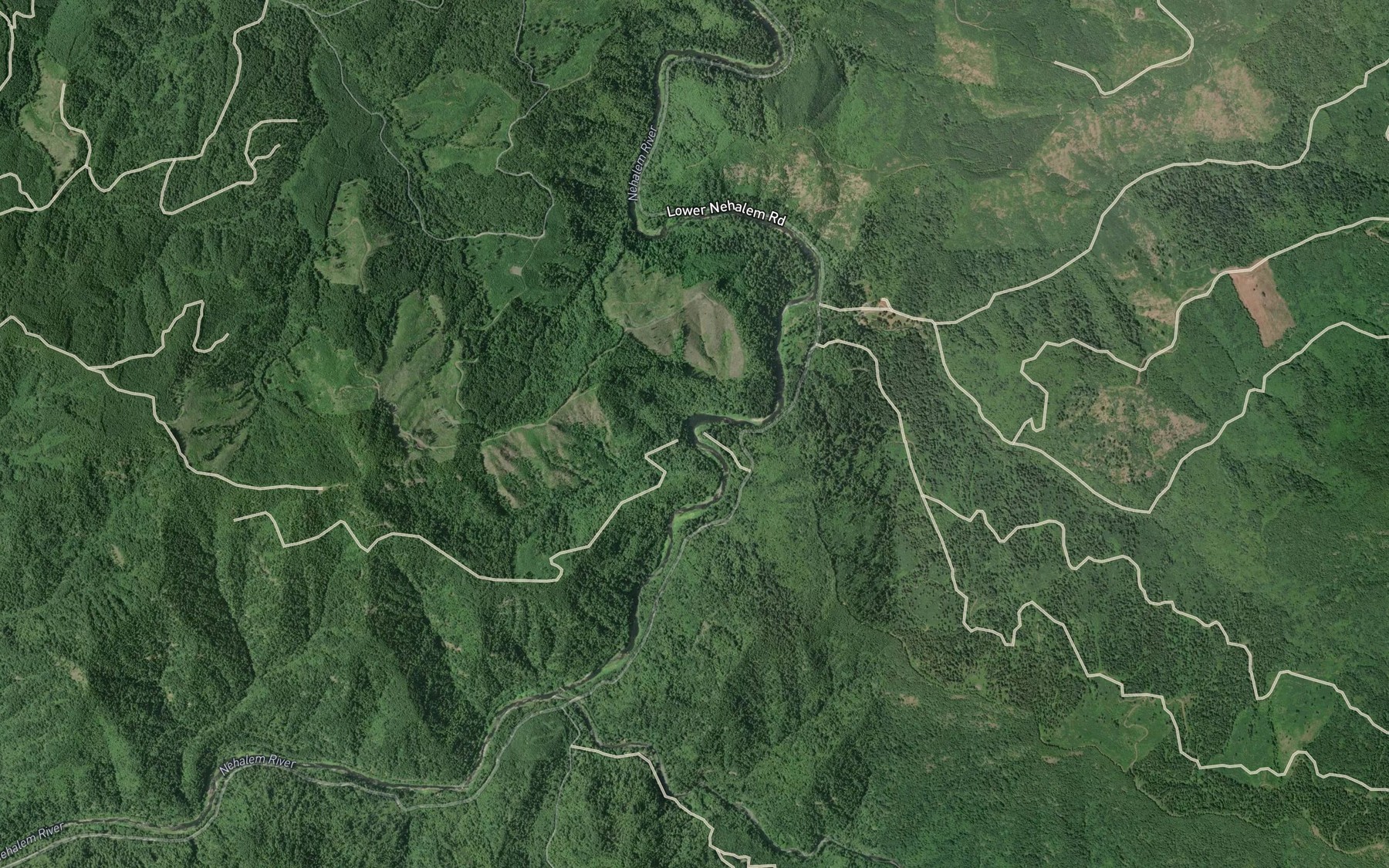 Satellite map of the Morrison Eddy