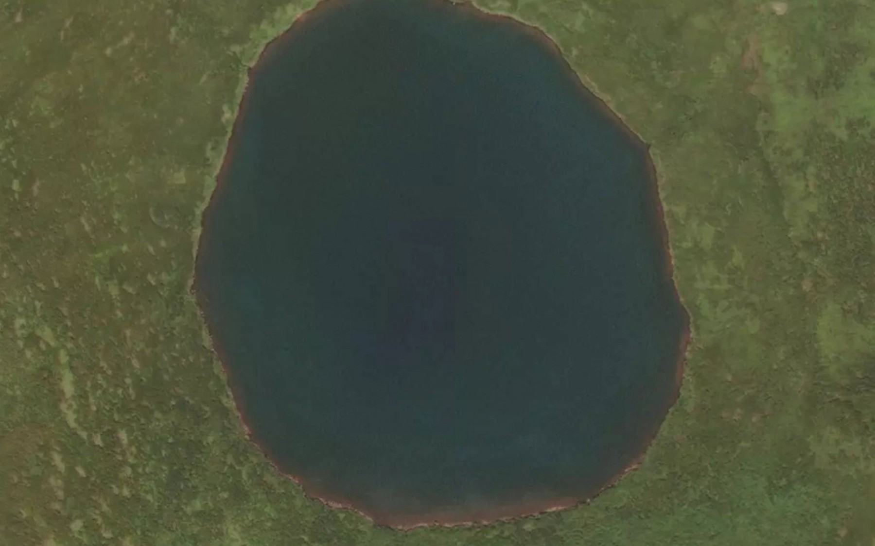 Satellite map of the Ozero Rudakova