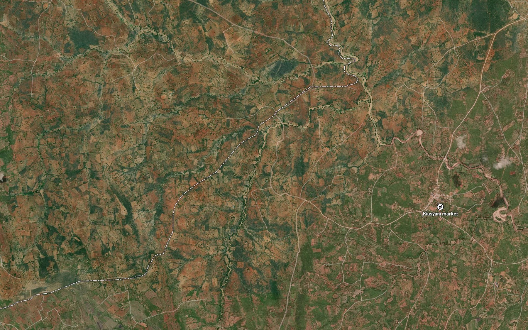 Satellite map of the Mamoli