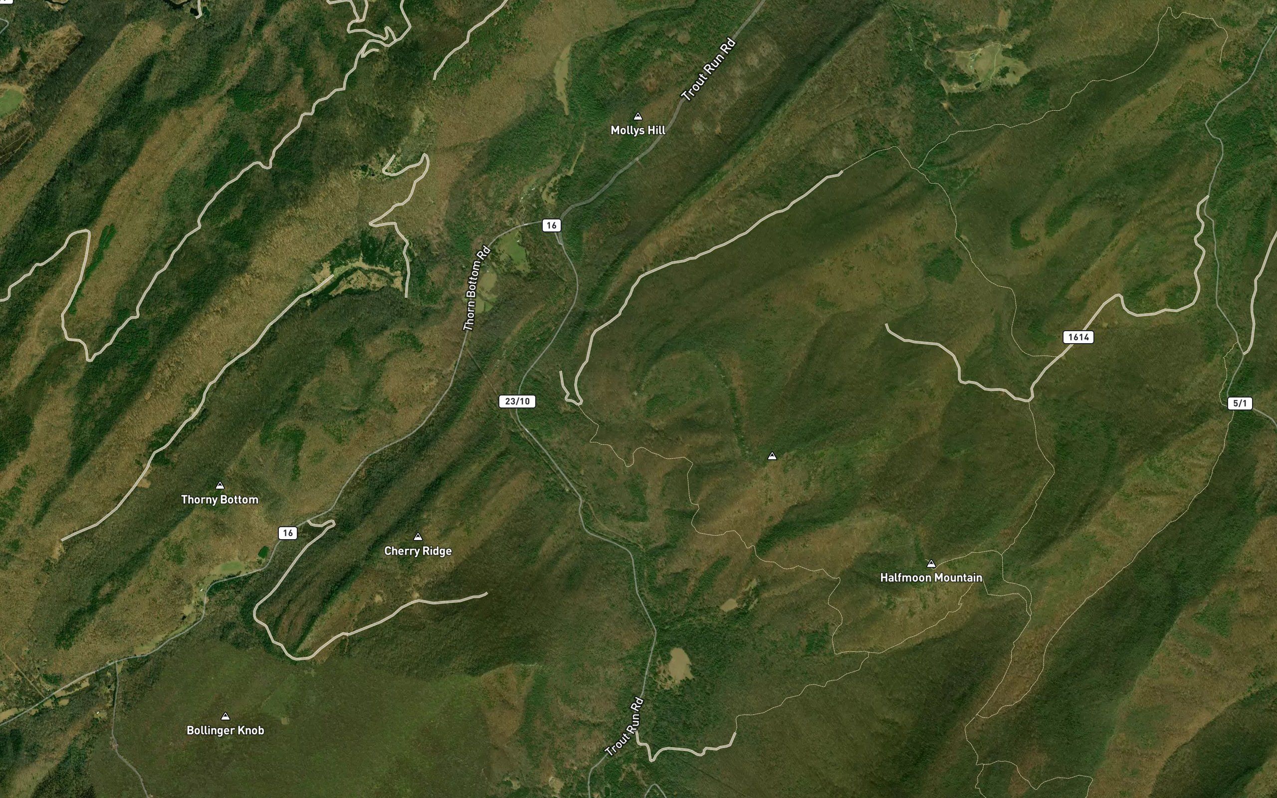 Trout Run Fault Spring