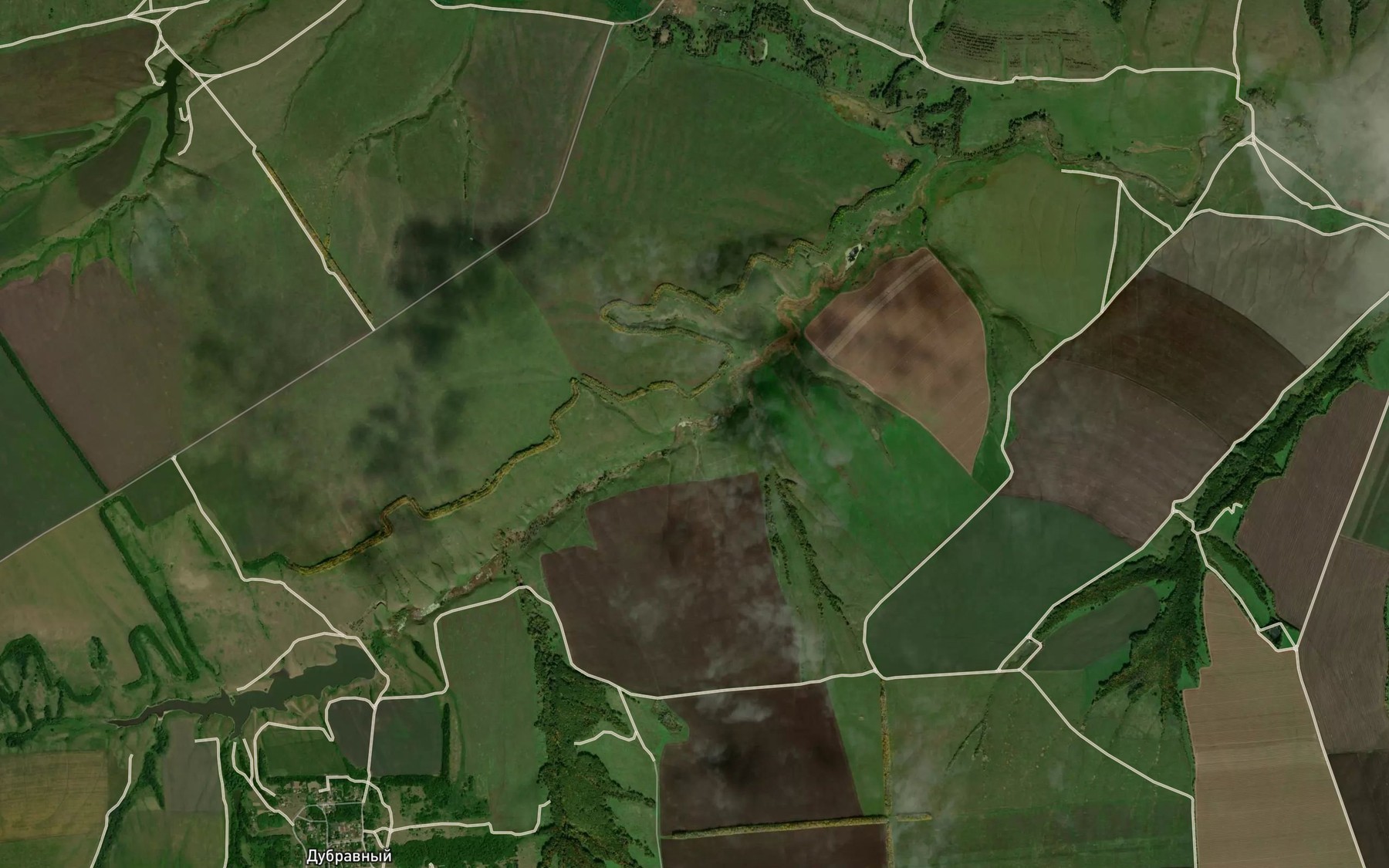 Satellite map of the Balka Dvoyenka