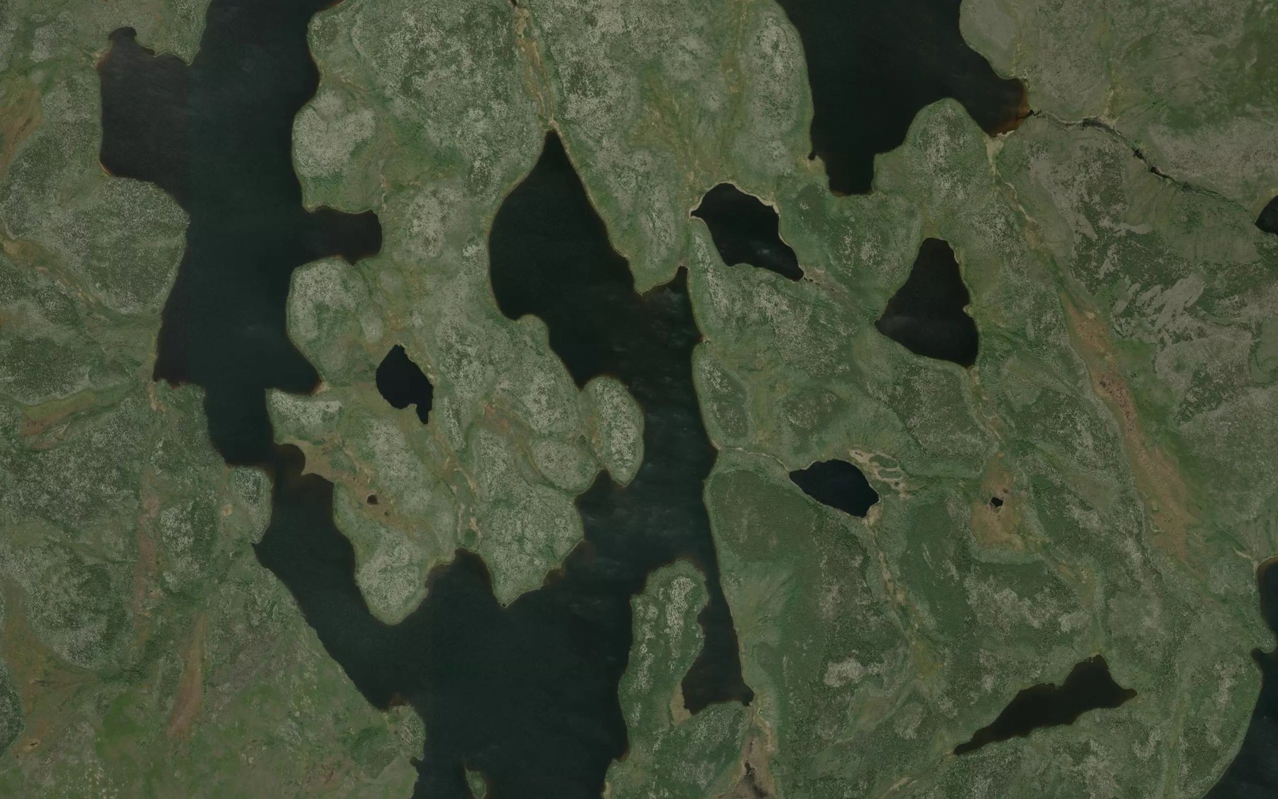 Satellite map of the Gordon Bay