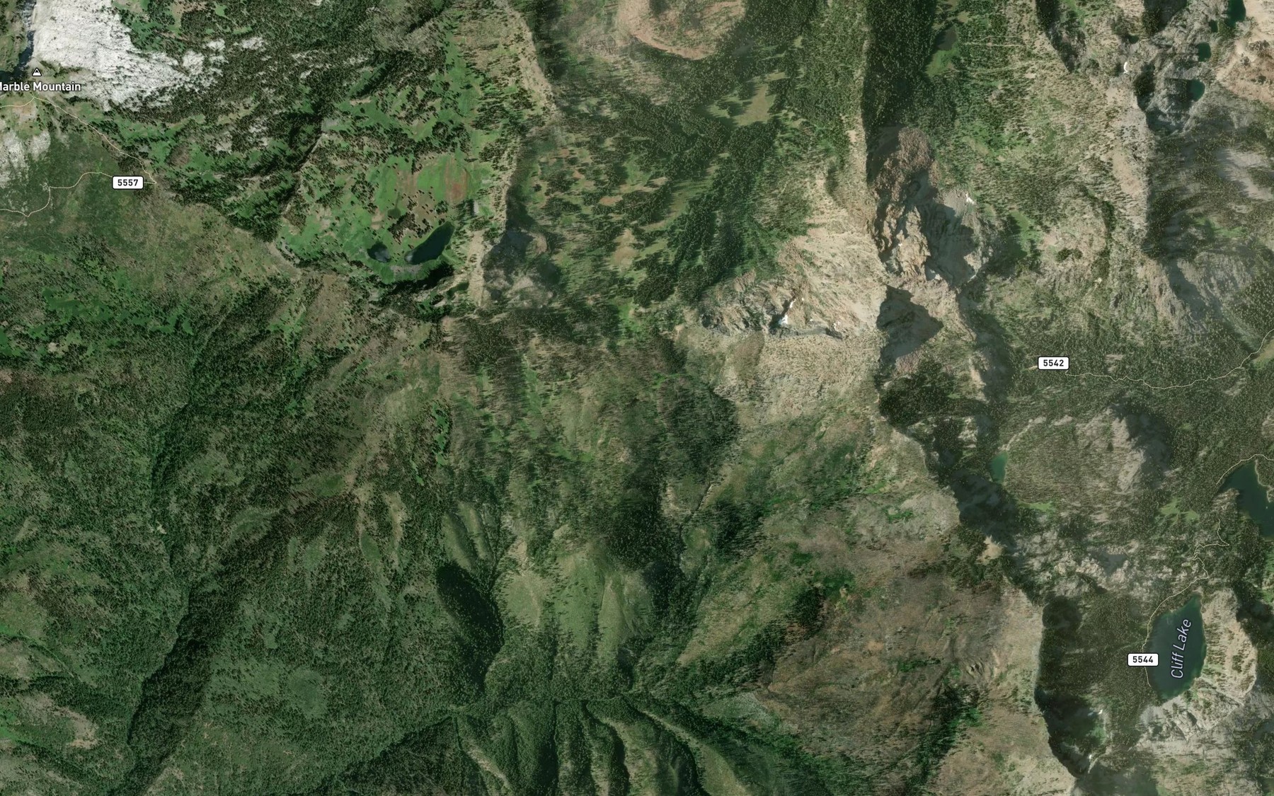 Satellite map of the Cold Spring