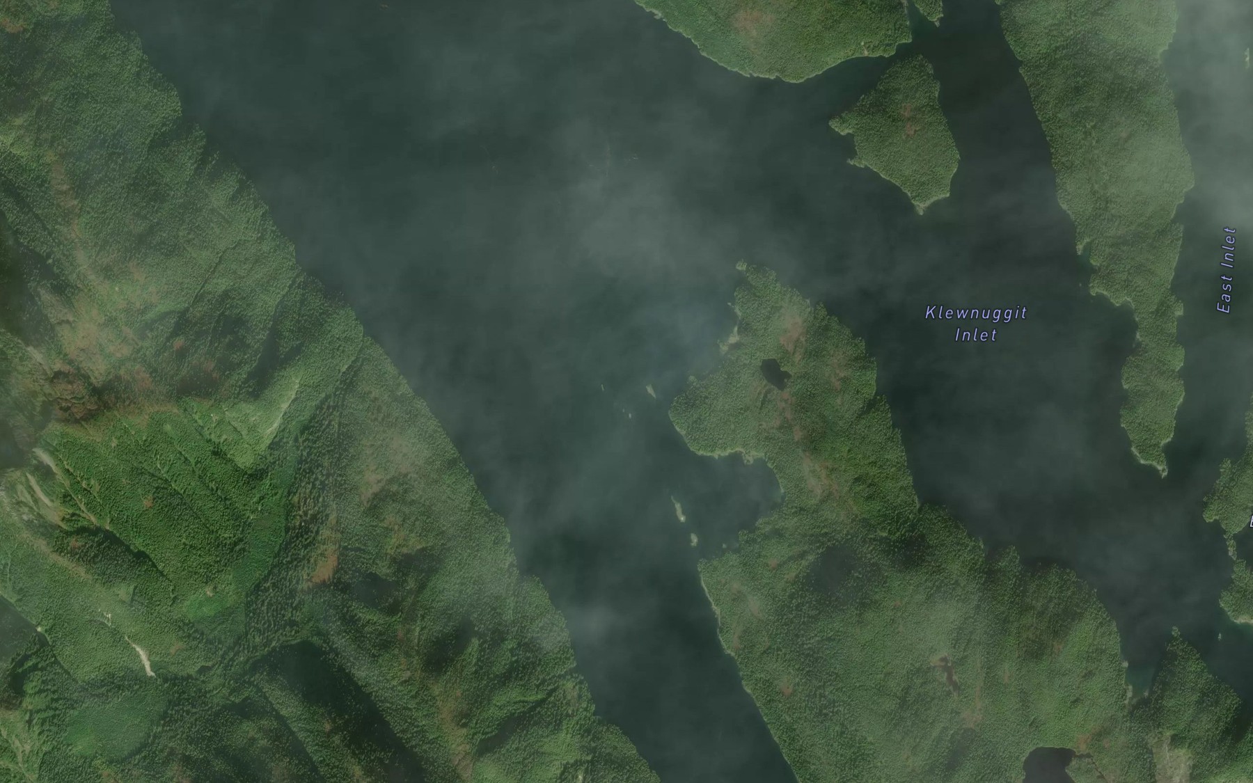 Satellite map of the Morning Reef
