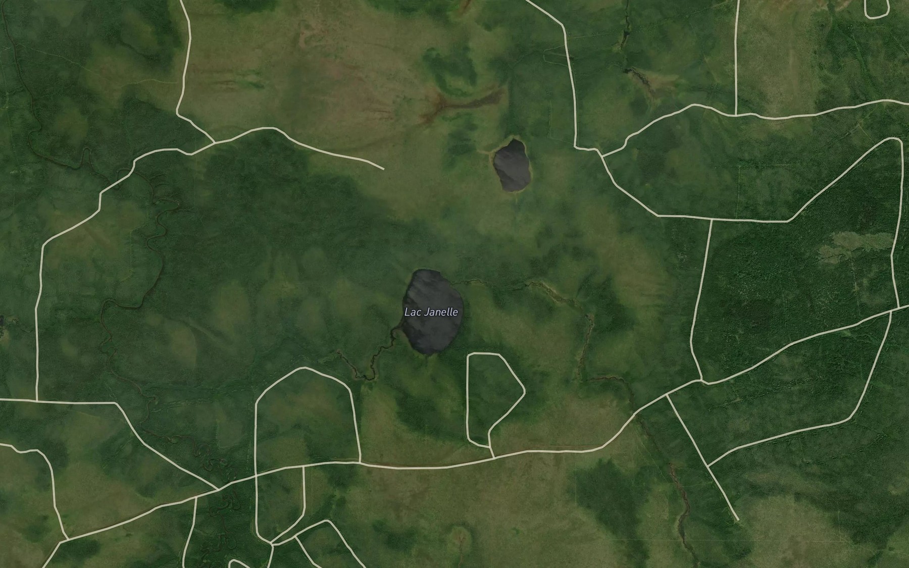 Satellite map of the Ruisseau Katotoganaho
