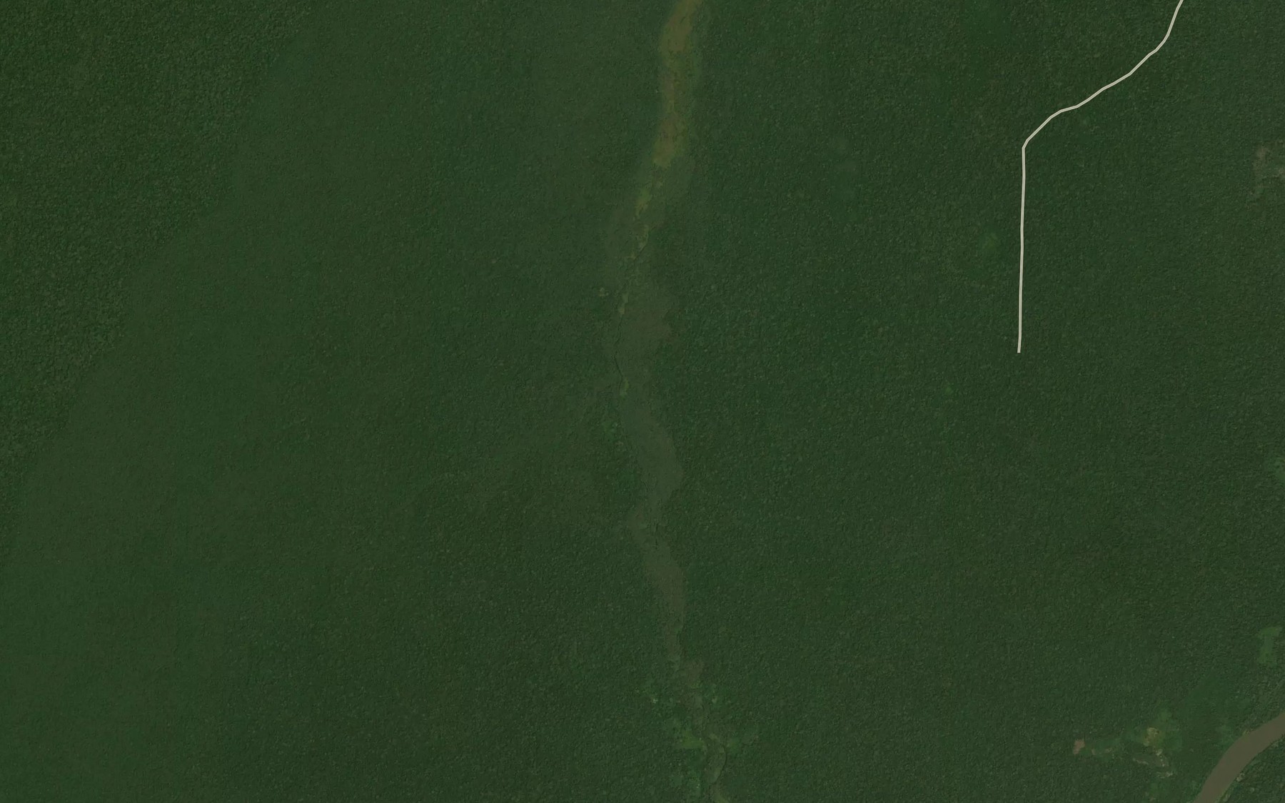 Satellite map of the Mpimou